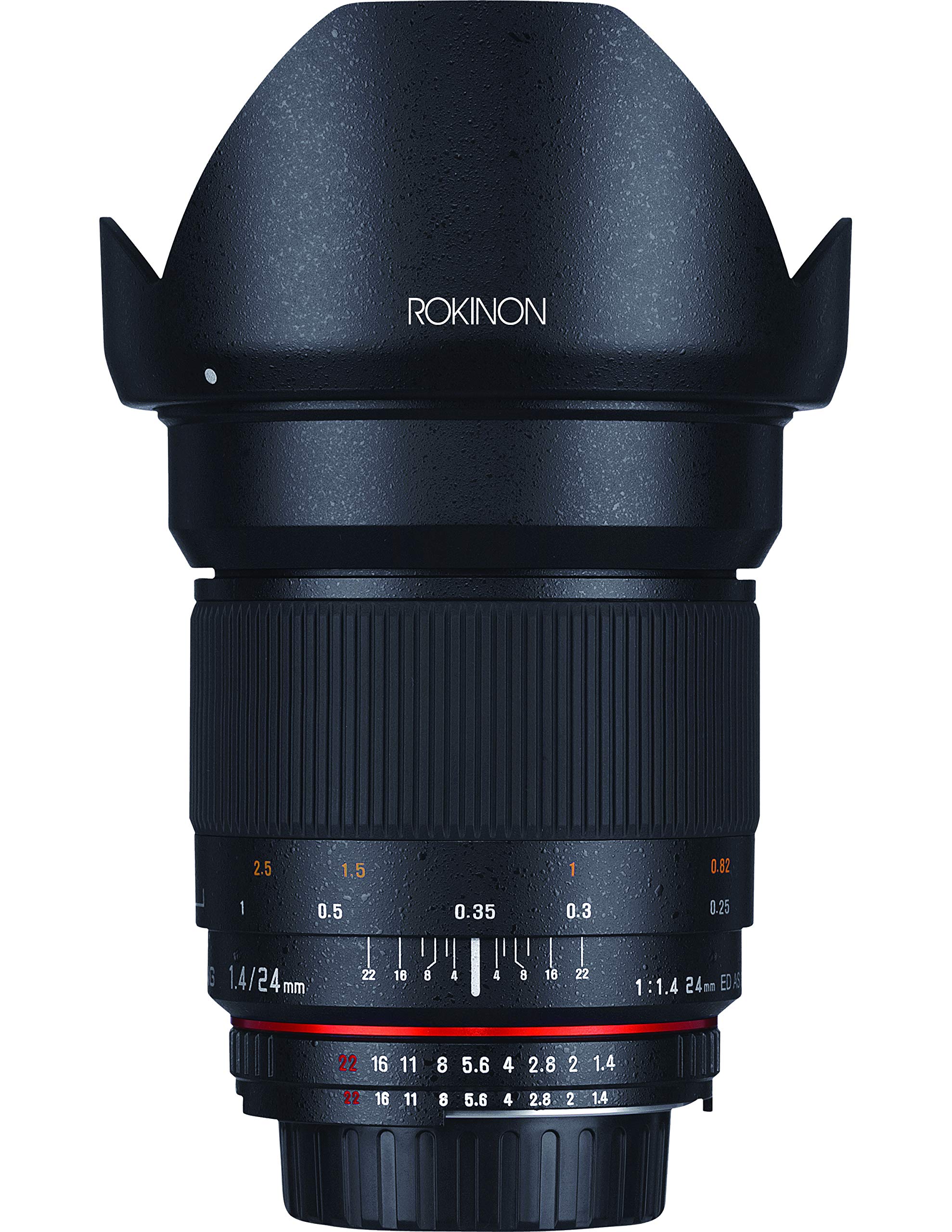 Rokinon RK24M-FX 24mm F1.4 Aspherical Lens for Fujifilm X-Mount Cameras