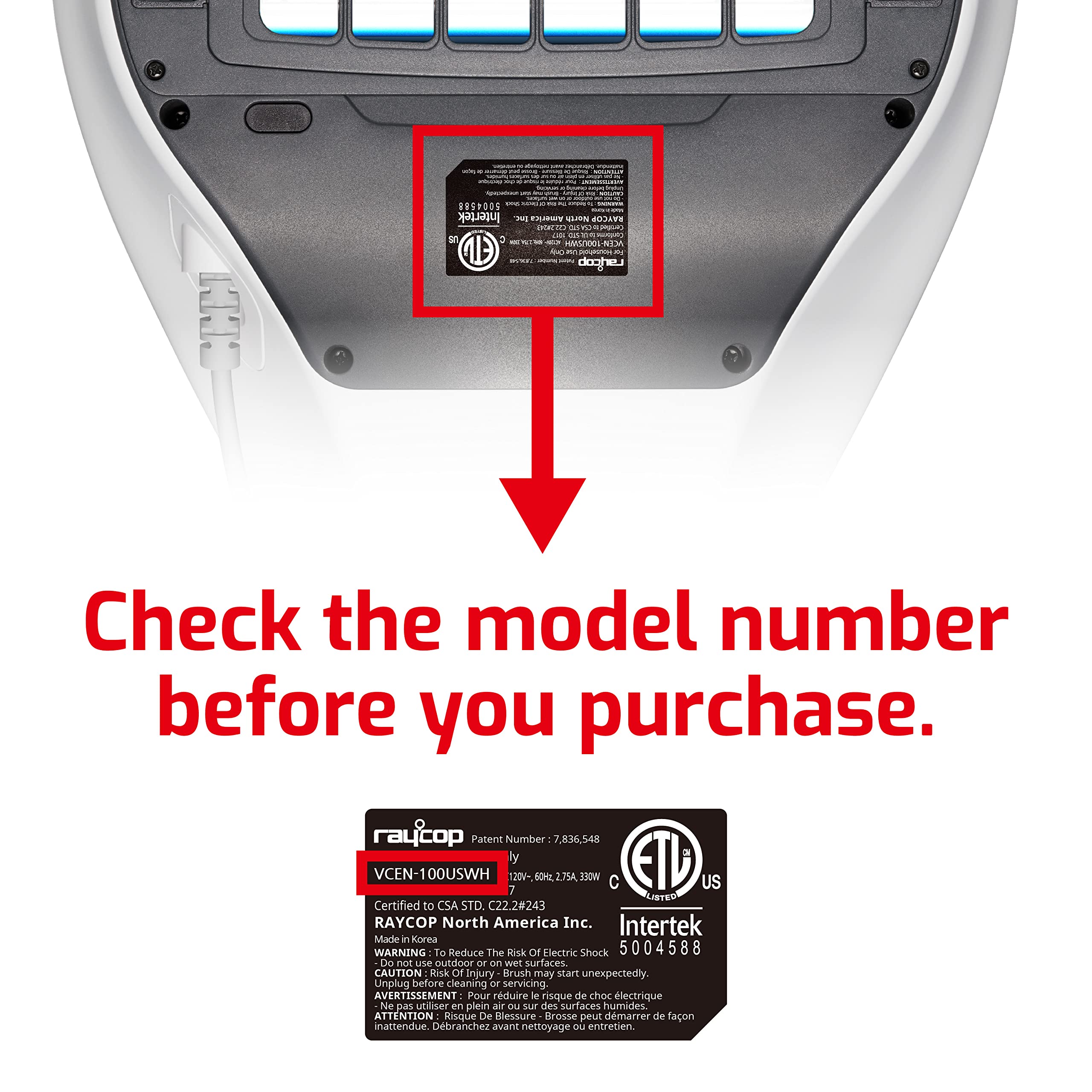 Raycop Rn (Vcen 100) Replacement Hepa Filter   2 Pack