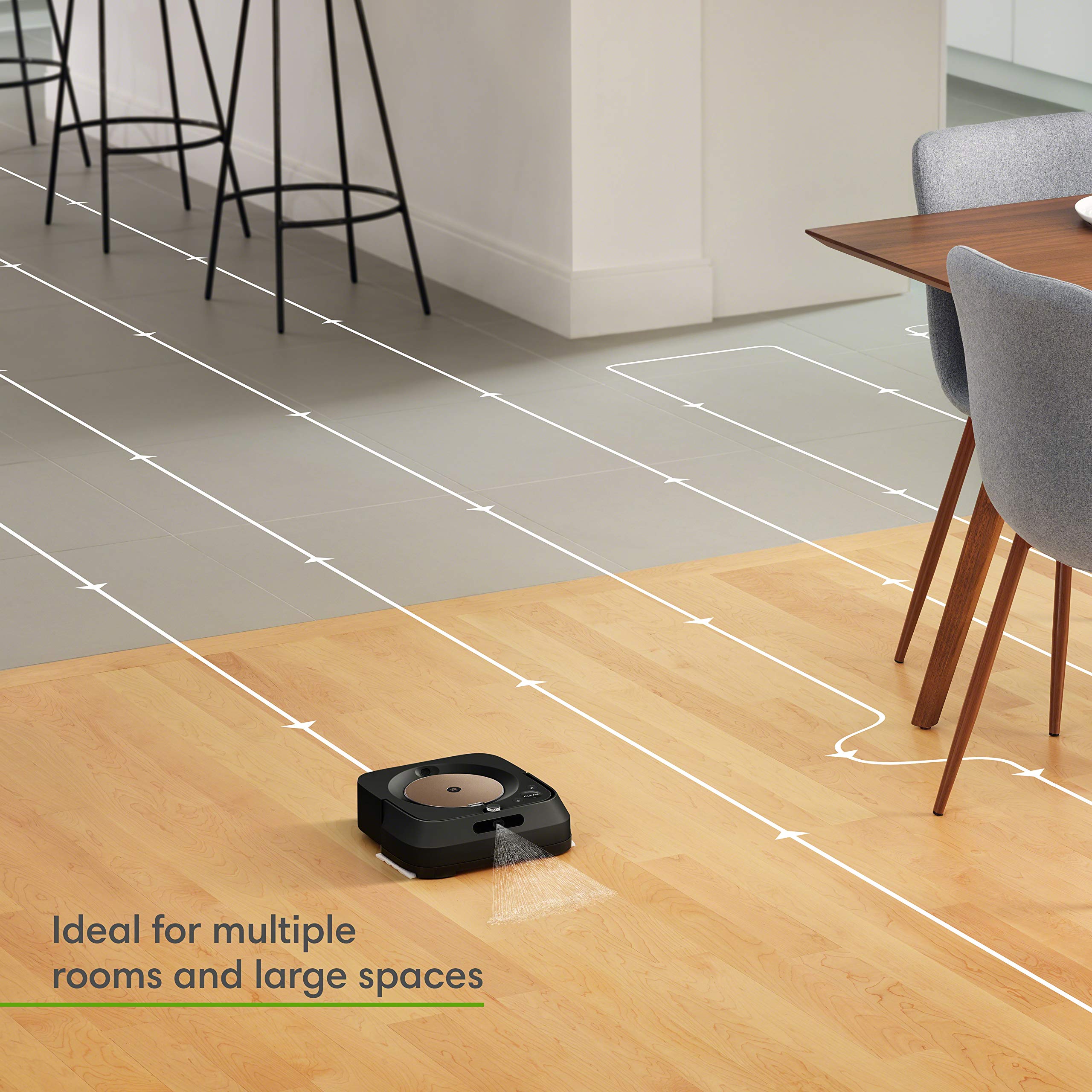 Irobot Roomba S9+ (9550) Robot Vacuum & Braava Jet M6 (6112) Robot Mop Bundle   Wi Fi Connected, Smart Mapping, Powerful Suction