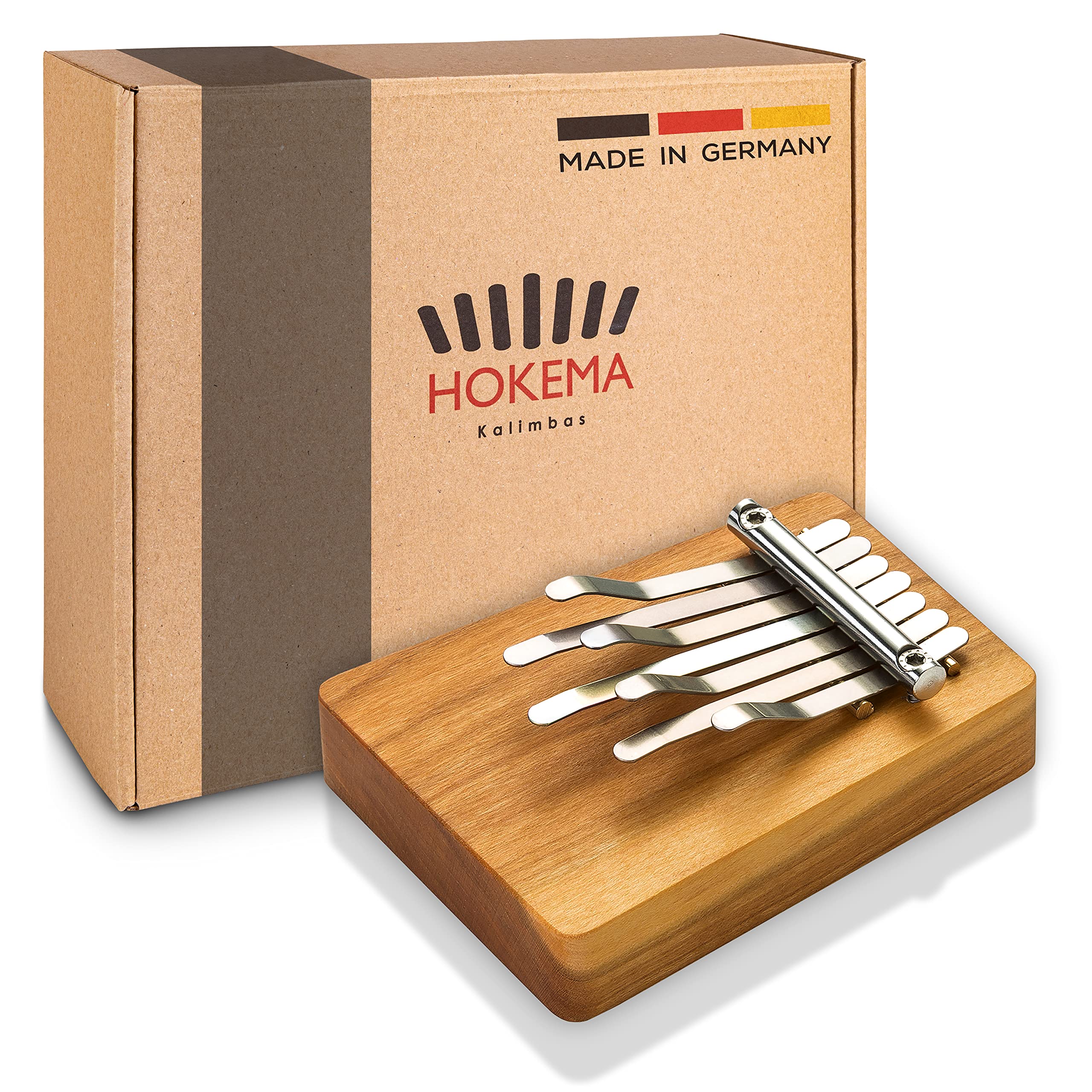Hokema B7 Kalimba Thumb Piano Wide Tines Low Tones