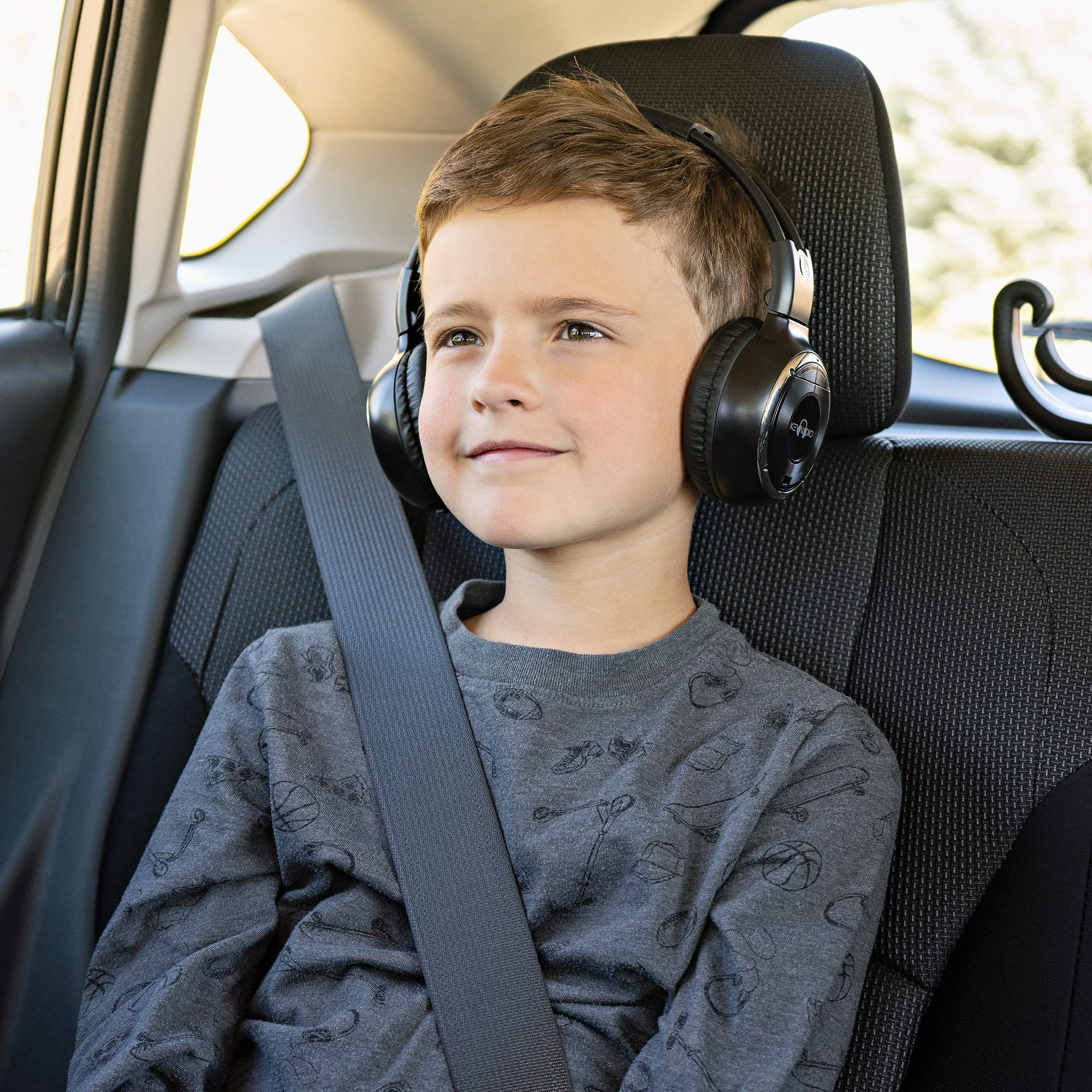 Rp Accessories Ir 2008B Infrared Wireless Headphones, 2 Channel Folding Universal Rear Entertainment System Ir Headphone For Car