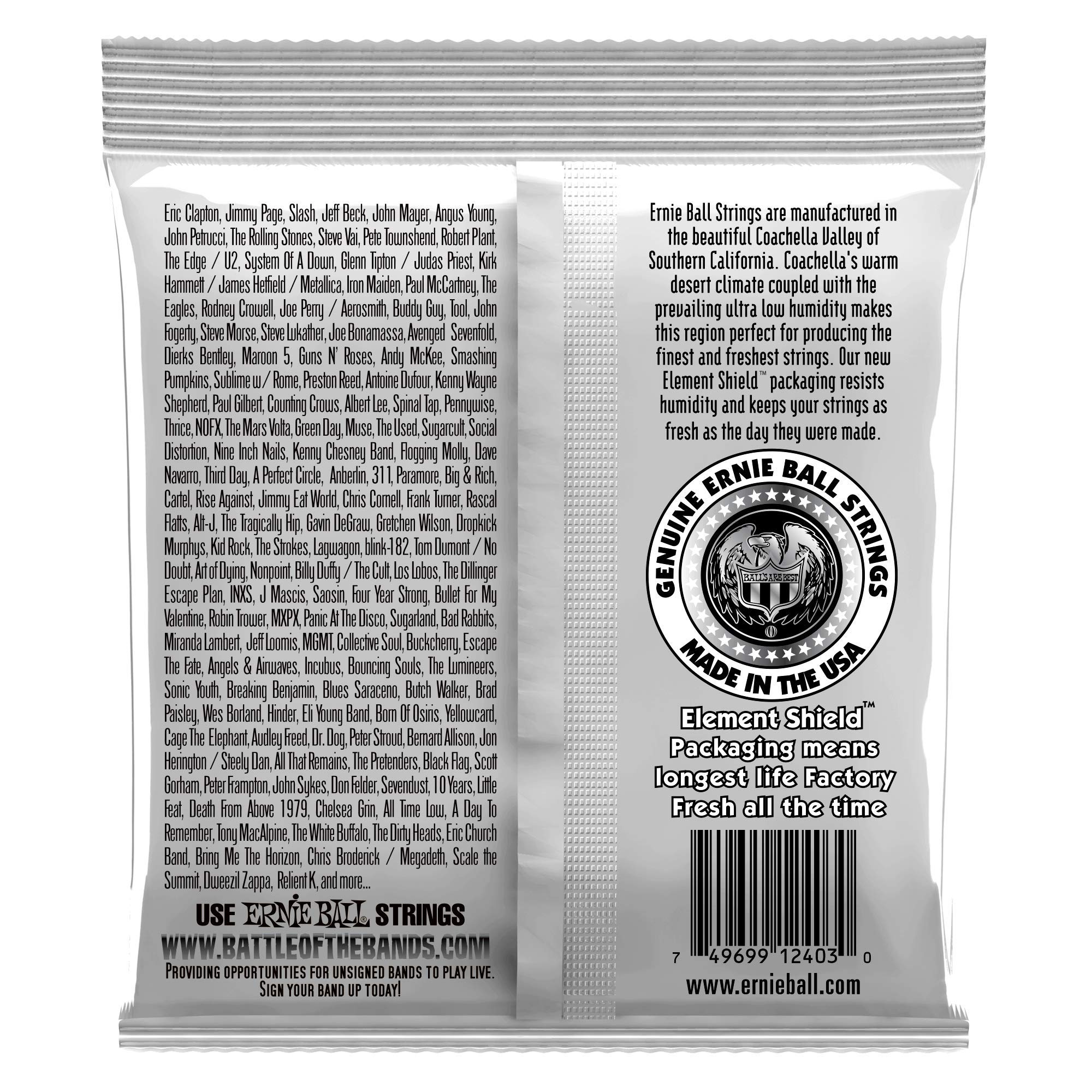 Ernie Ball Ernesto Palla Clear & Silver Classical Nylon Strings, Lot/12, P02403