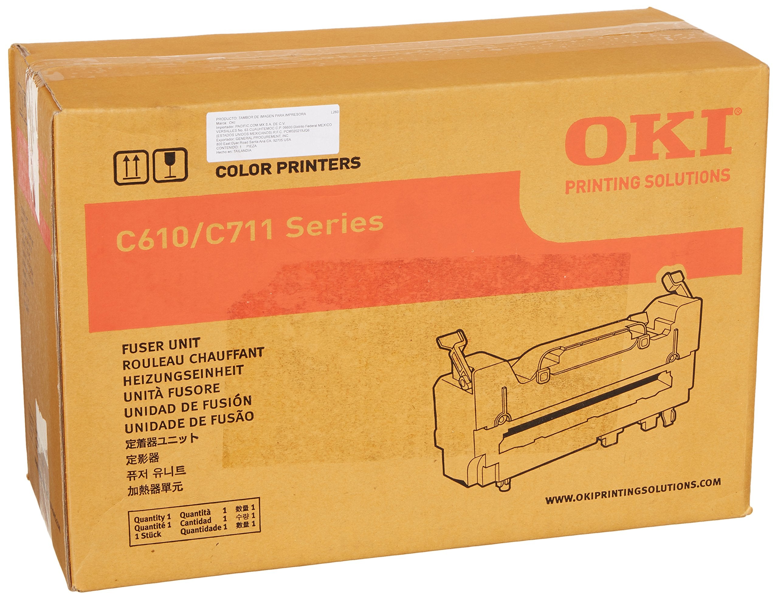 Oki Fuser Kit, 120V, 60000 Yield (44289101)