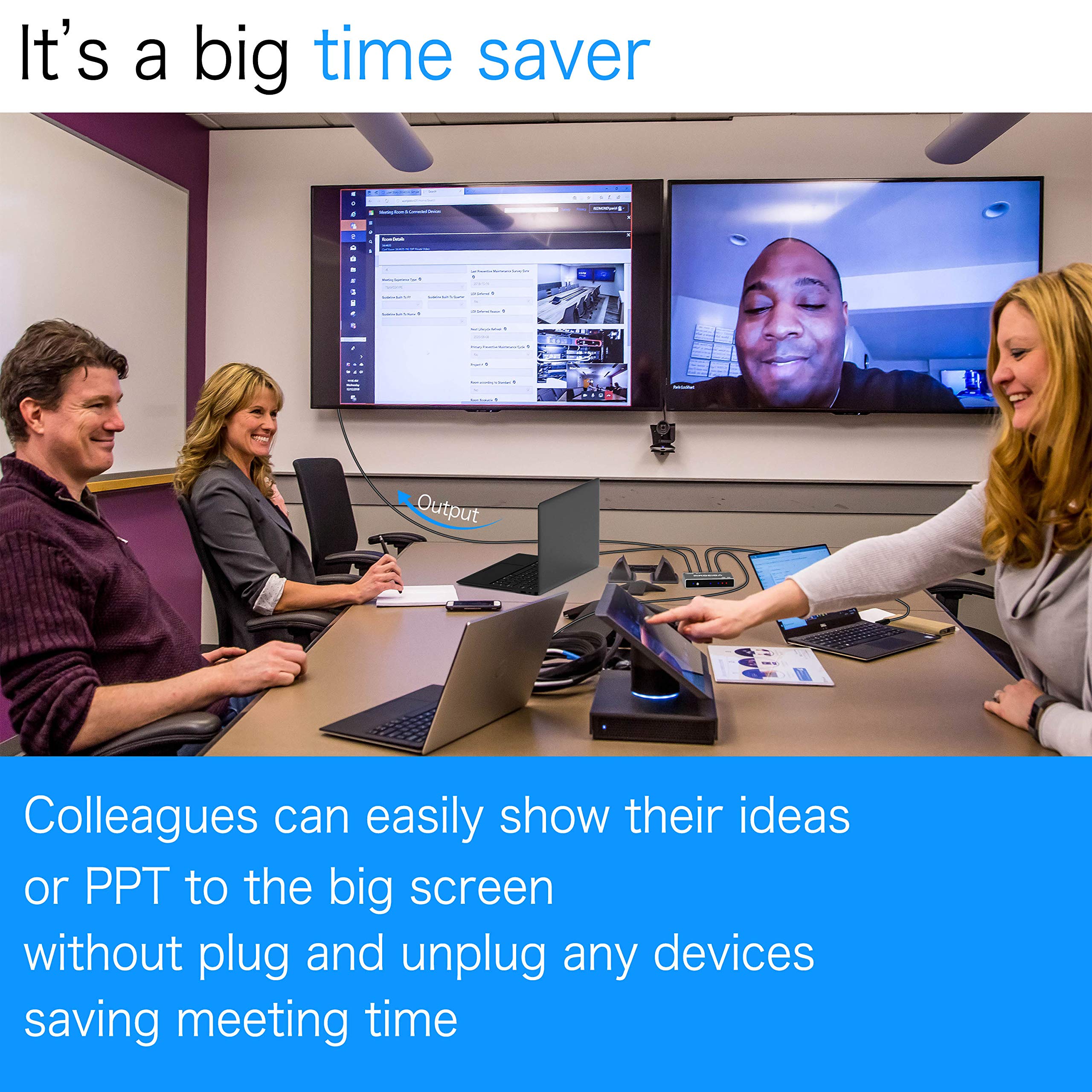 Hdmi Switch 3 In 1 Out 4K Hdmi Switcher Box With Remote. Hdmi Splitter 4K Hub. Support Ps4/ Xbox One/Fire Tv/Apple Tv/Sky Box/St