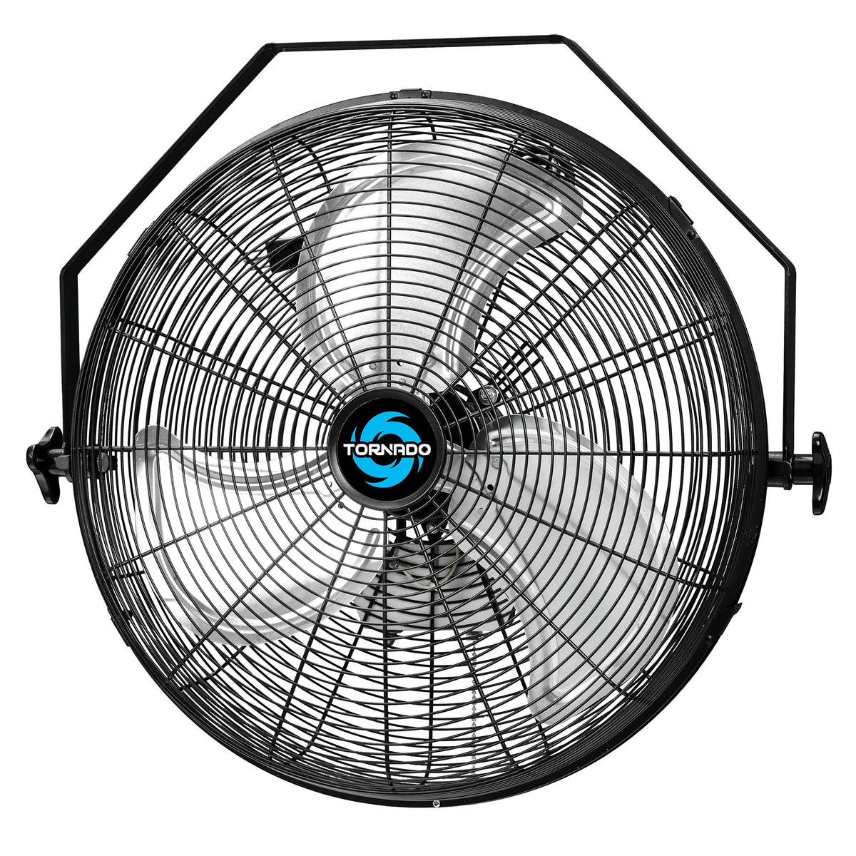 Tornado   18 Inch High Velocity Industrial Wall Fan With Teao Enclosure Motor   4000 Cfm   3 Speed   6.5 Ft Cord   Industrial, C