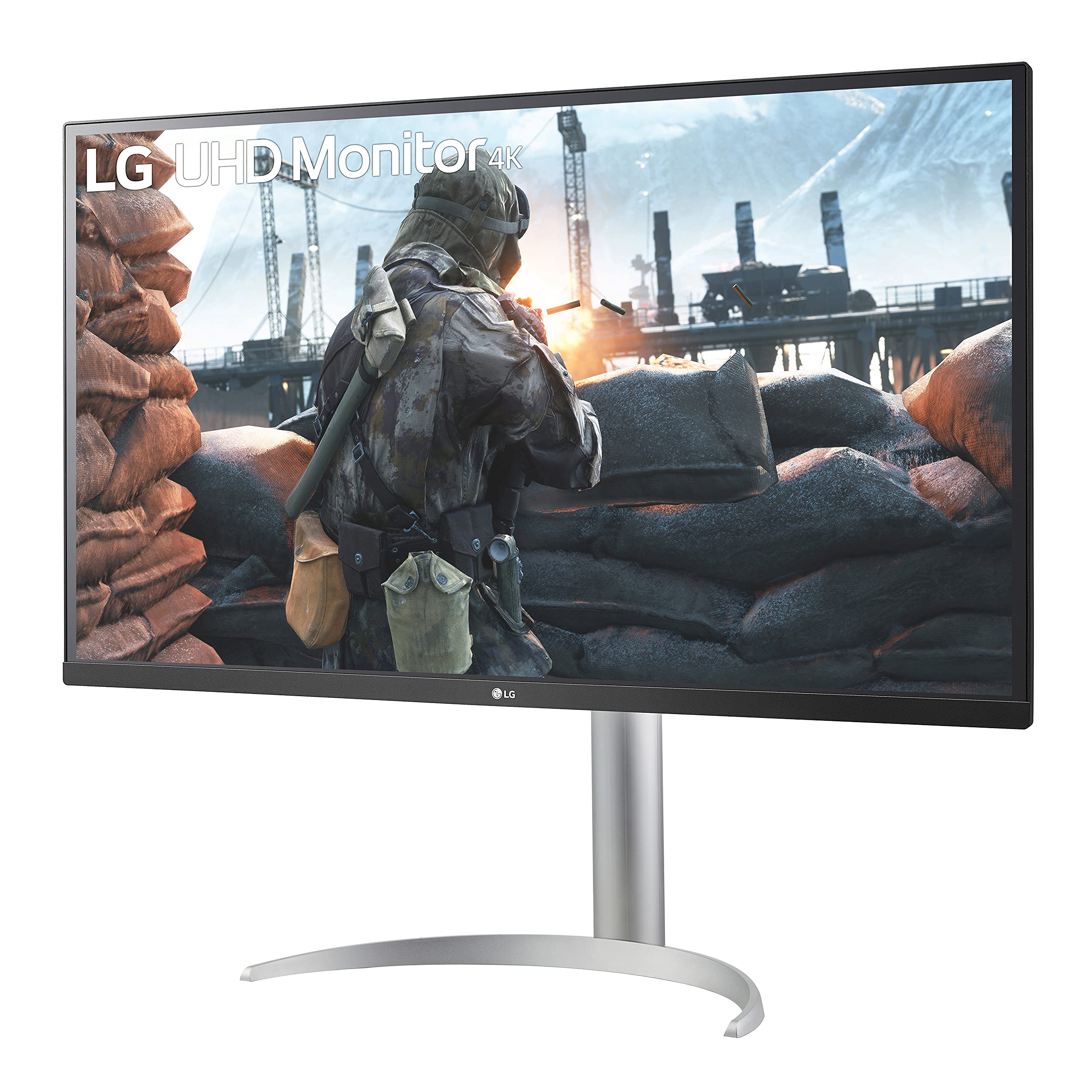 Lg 32Up550 W 32 Inch Ultrafine (3840 X 2160) Va Display With Amd Freesync, Dci P3 90% Color Gamut With Hdr 10 Compatibility And