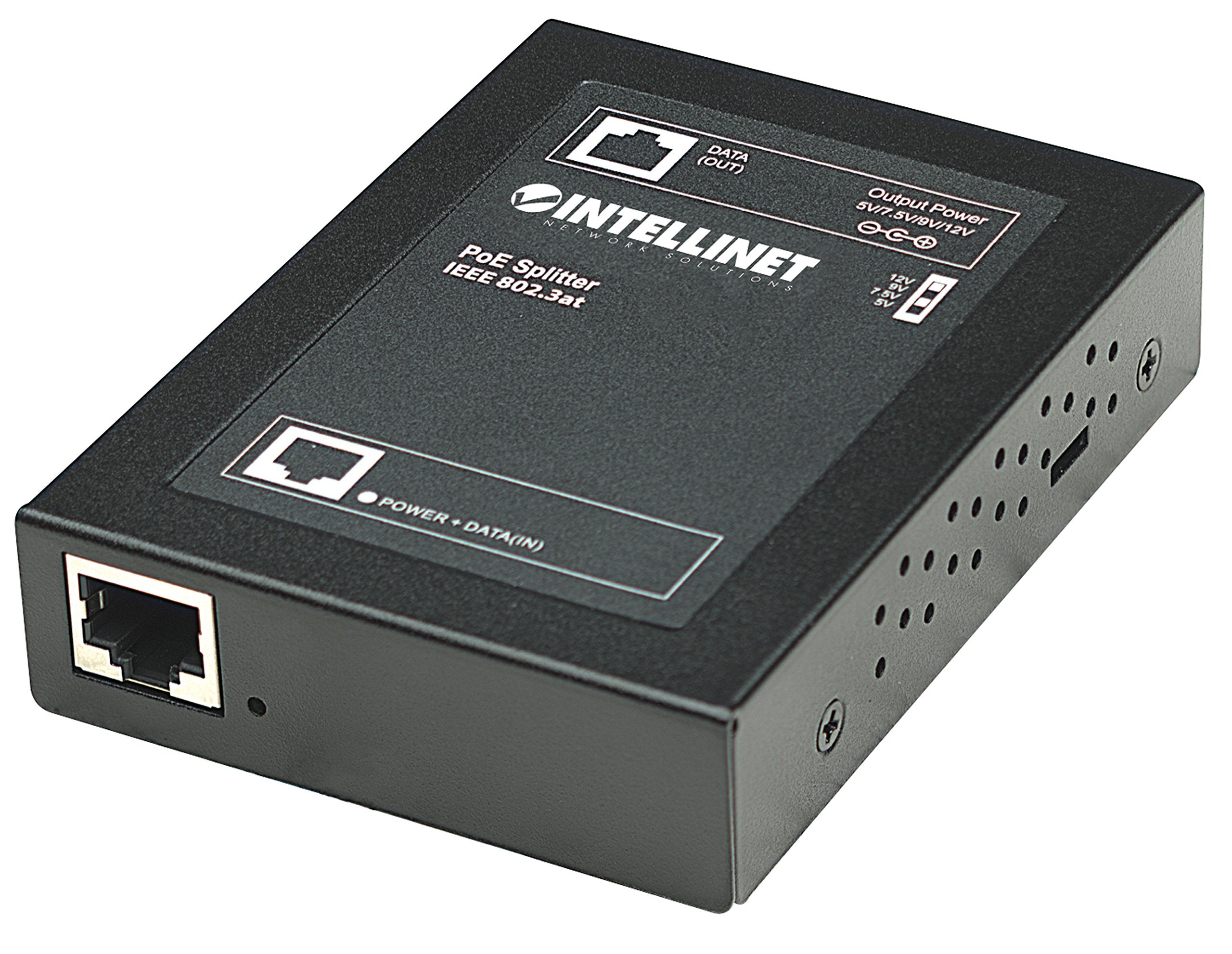 Intellinet Poe+ Splitter Ethernet Adaptor (560443)
