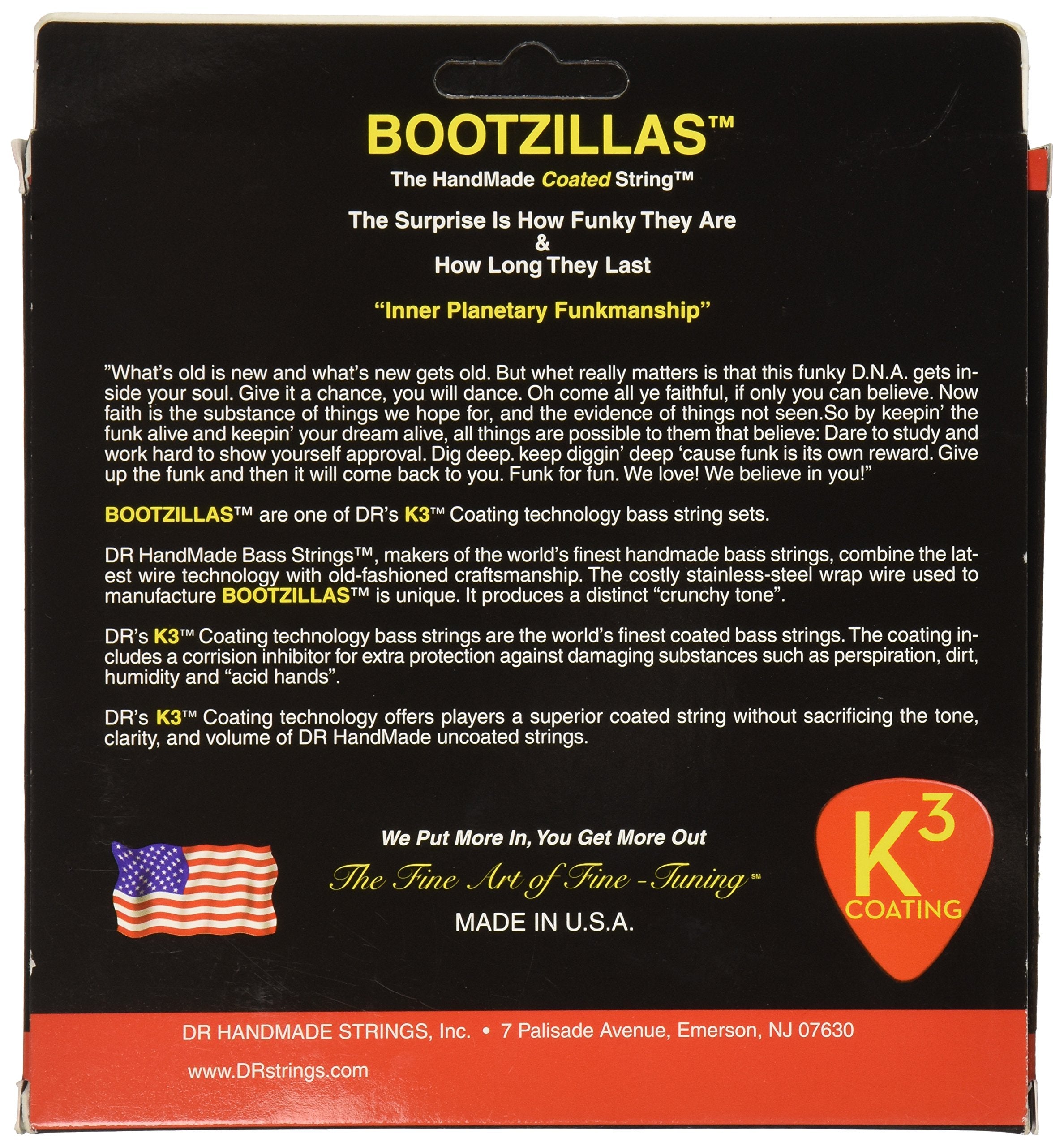 Dr Strings Bass Strings, Bootzillas   Bootsy Collins Signature, 50 110