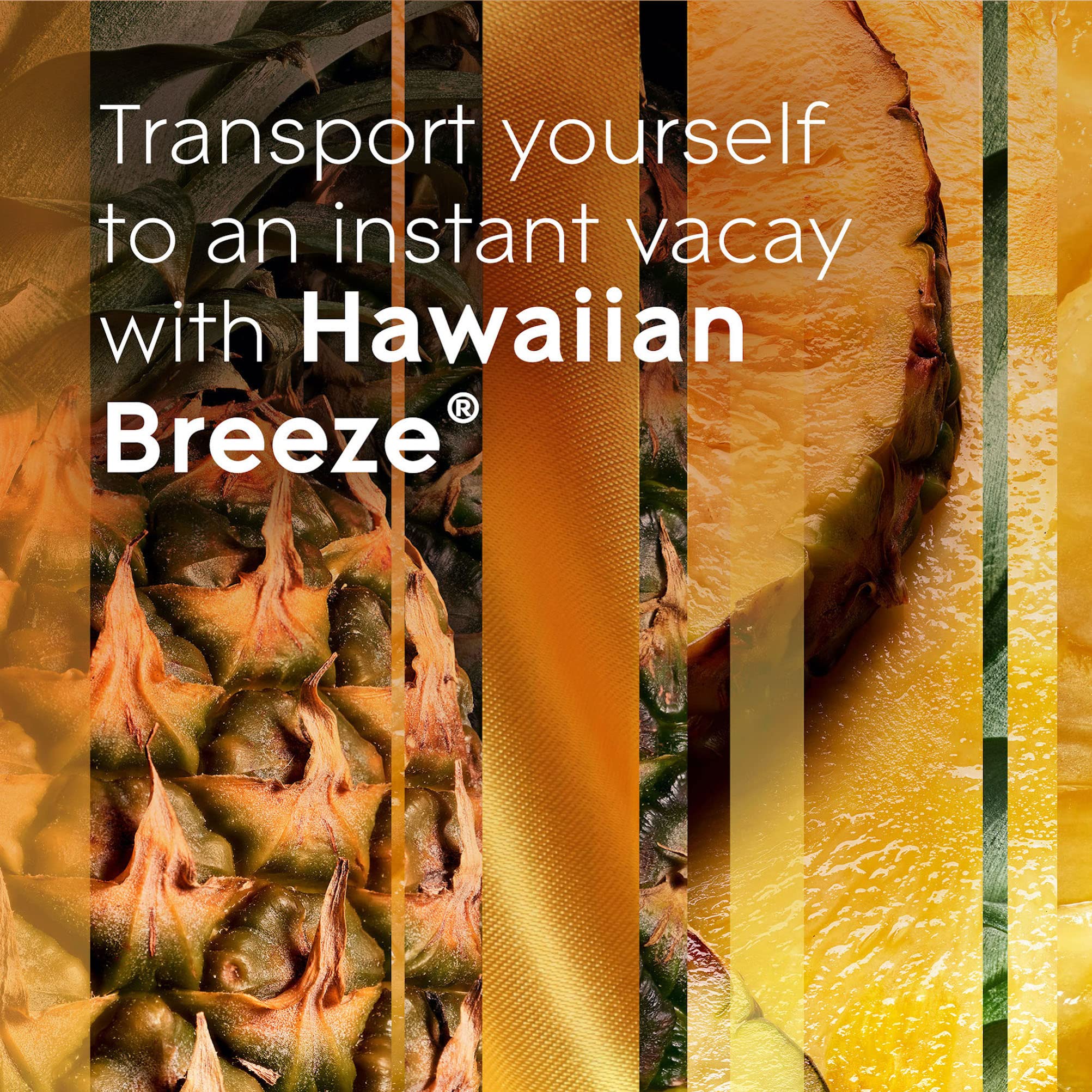 Glade Plugins Refills Air Freshener Starter Kit, Scented And Essential Oils For Home And Bathroom, Hawaiian Breeze 3.35 Fl Oz, 1