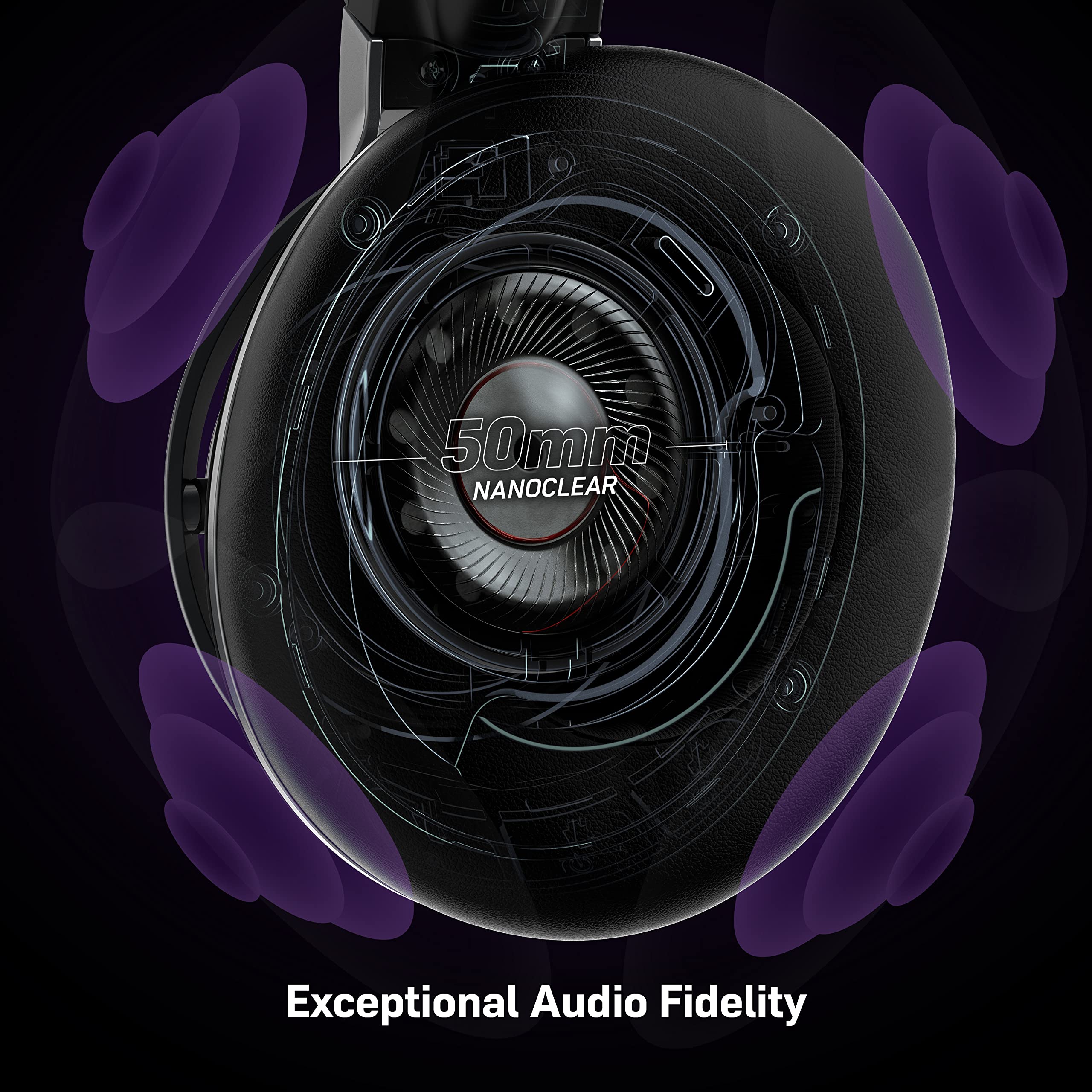 Turtle Beach Stealth Pro Multiplatform Wireless Noise-Cancelling Gaming Headset For Xbox Series X|S, Xbox One, Ps5, Ps4, Pc, Mac