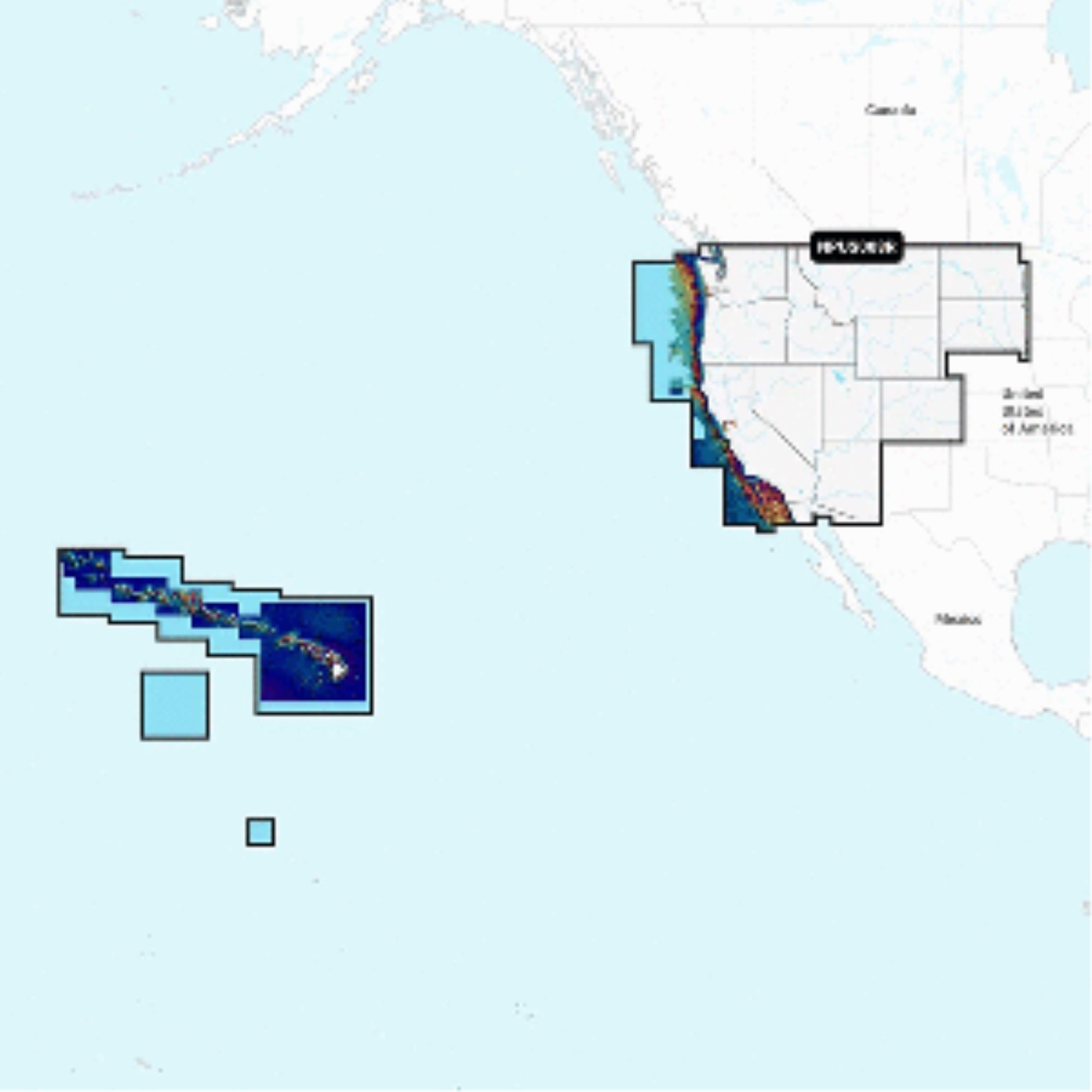 Navionics Platinum+ Npus008R   U.S. West
