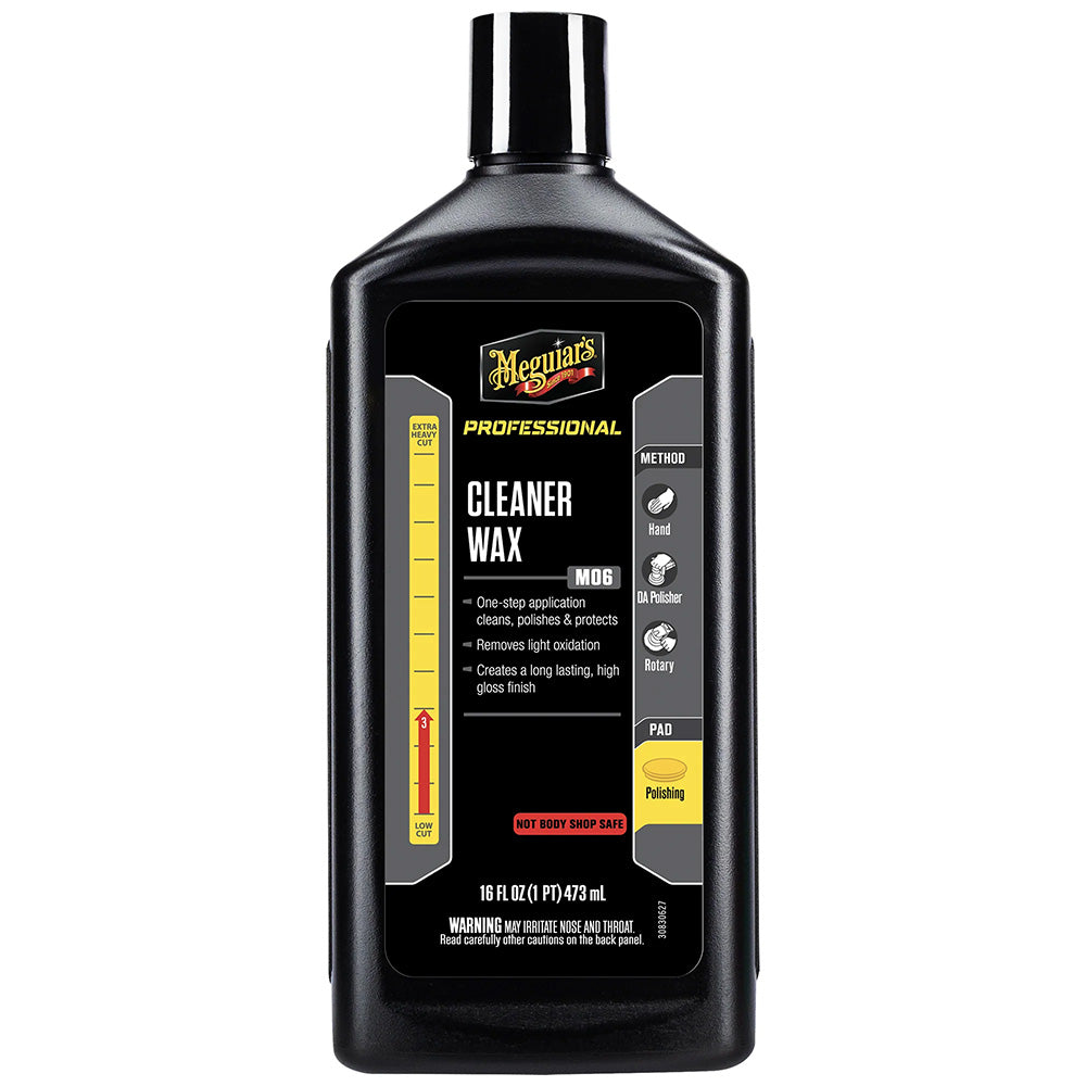 Meguiar&#39;S M6 Mirror Glaze&Reg; Cleaner Wax - 16Oz,WBAUVA001346475