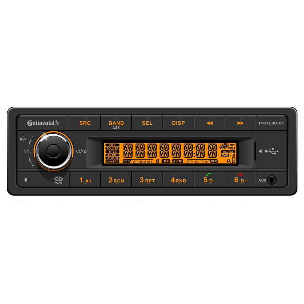 Continental Stereo W/Am/Fm/Bt/Usb/Pa System Capable - 12V,WBEEAB0BV35PHPP