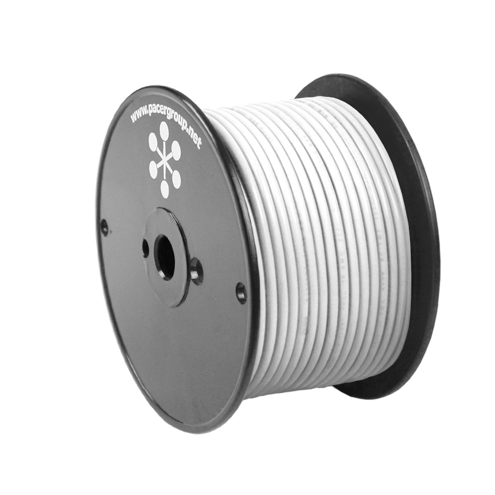 Pacer White 18 Awg Primary Wire - 100&#39;,WBHDWB0CVZMHP6L