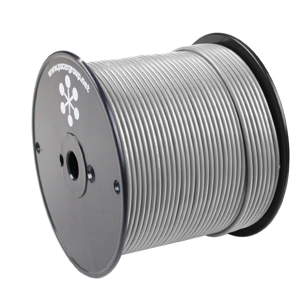 Pacer Grey 18 Awg Primary Wire - 500&#39;,WBHDWB0CWHLLXNS