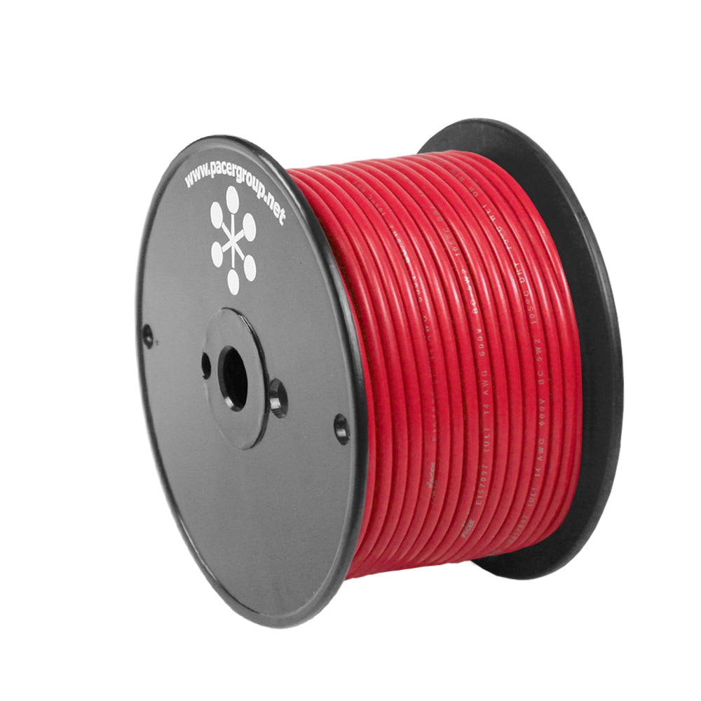 Pacer Red 14 Awg Primary Wire - 100&#39;,WBHDWB0BBSRTPKQ