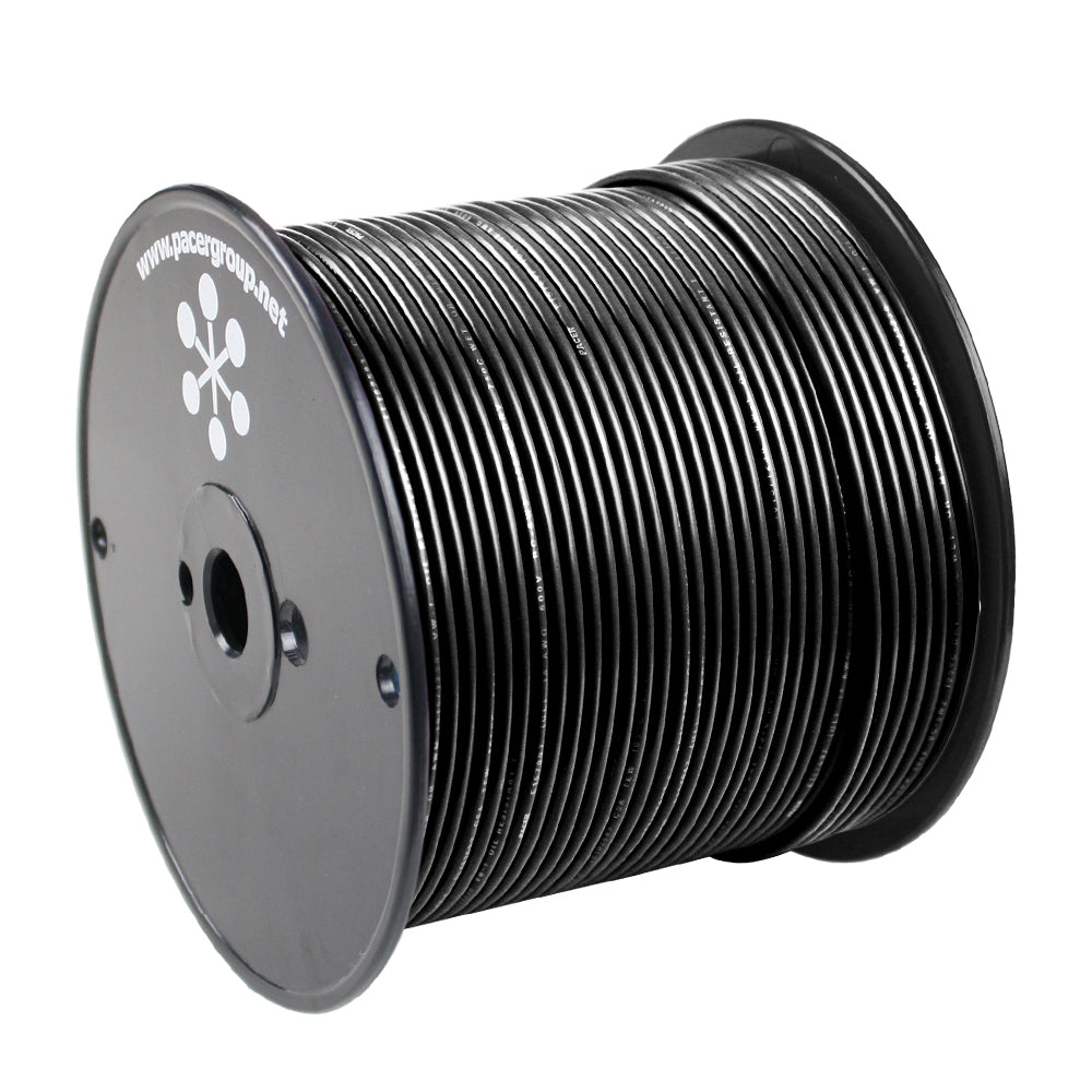 Pacer Black 12 Awg Primary Wire - 500&#39;,WBHDWB0CWJ1D15P