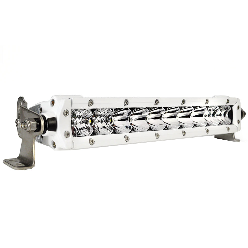 Black Oak Pro Series 3.0 Single Row 10'' Led Light Bar - Combo Optics - White Housing,WBAUVB0CWYX12HV