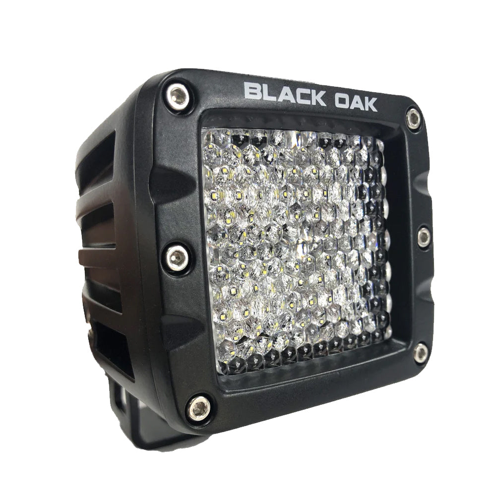 Black Oak 2'' Led Pod Light - Diffused Optics - Black Housing - Pro Series 3.0,WBAUVB0BVD64HZH
