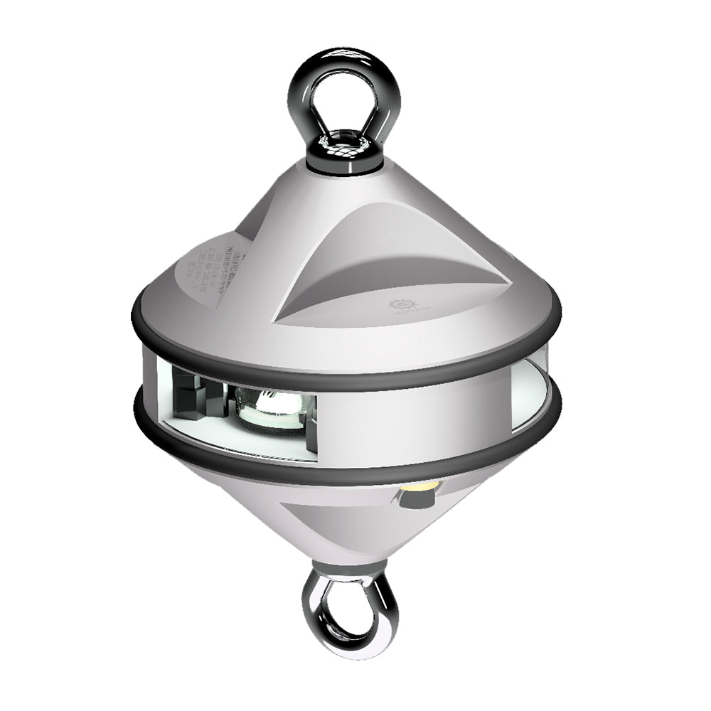Lopolight Series 200-012 - Hoist Light - 2Nm - White - Silver Housing,WBAUVA001346581