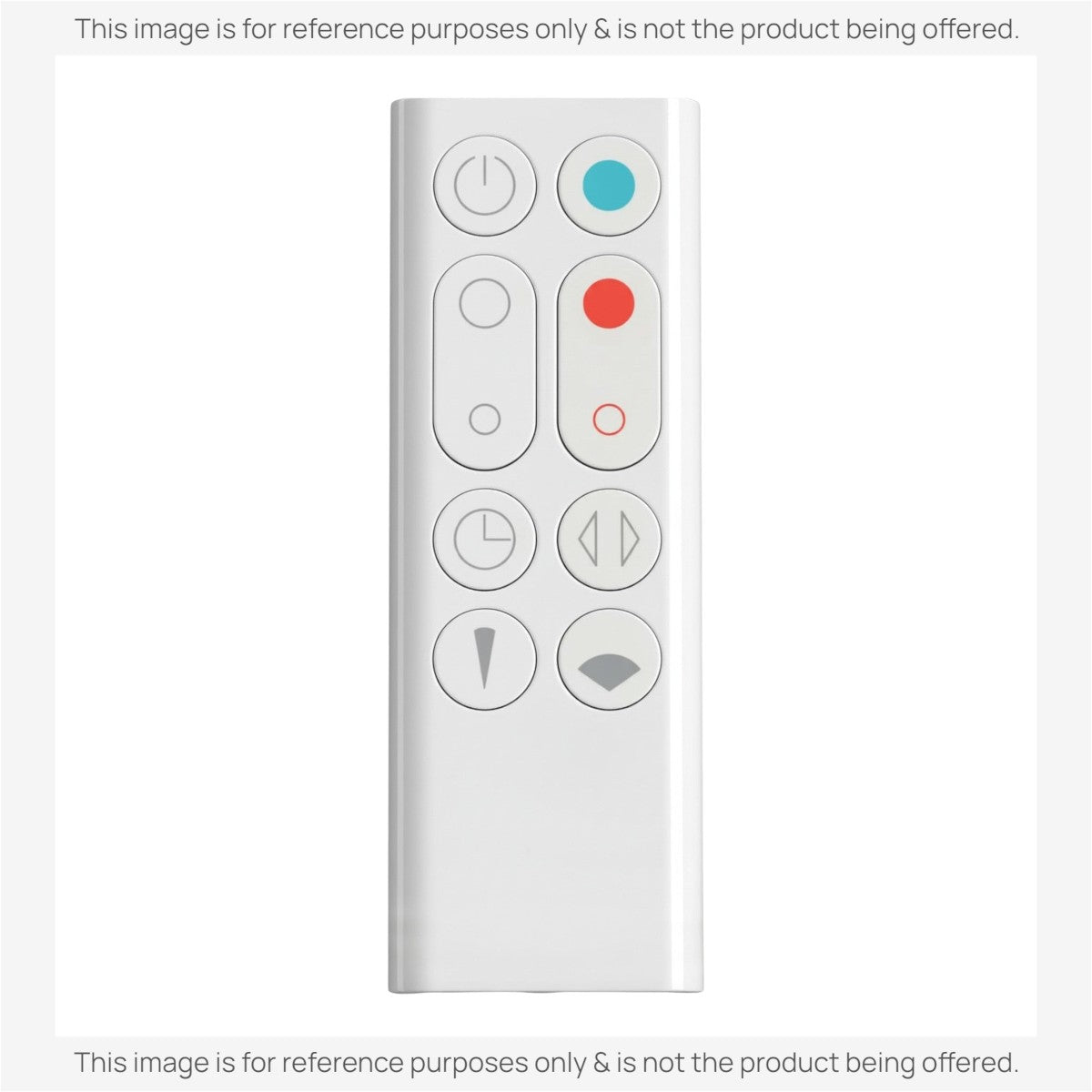 Substitute for Dyson AM09 Hot+Cool Jet Focus Fan Heater Remote Control 966538 [RRDYS01.2]