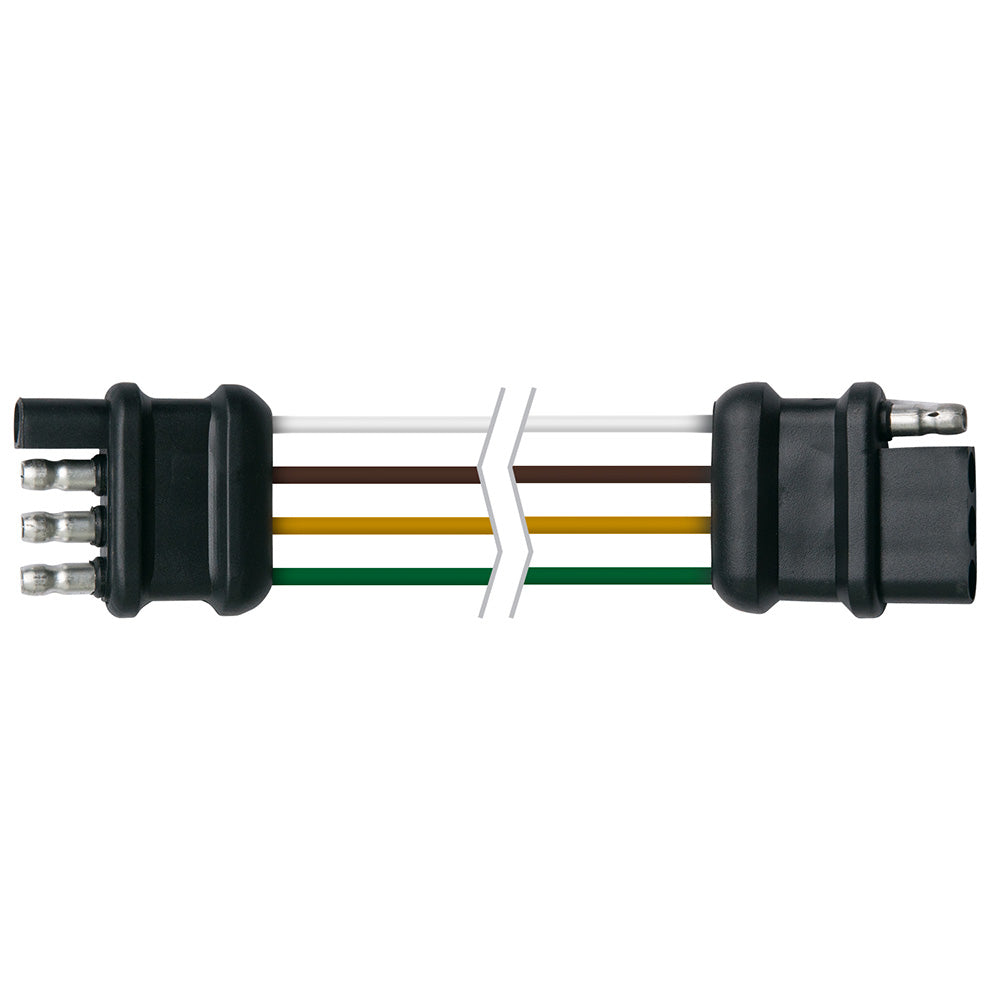 Ancor Trailer Connector-Flat 4-Wire - 12'' Loop,WBAUVB077S89B73