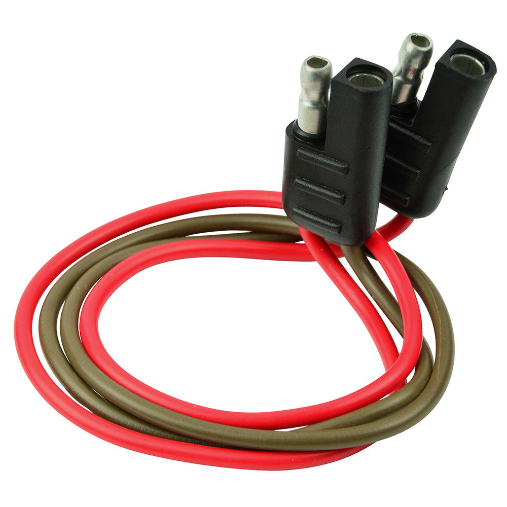Ancor Trailer Connector-Flat 2-Wire - 12'' Loop,WBAUVB077PCYDVN