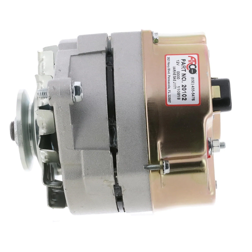 Arco Marine Premium Replacement Alternator W/Single Groove Pulley - 12V 70A,WBAUVA001346615