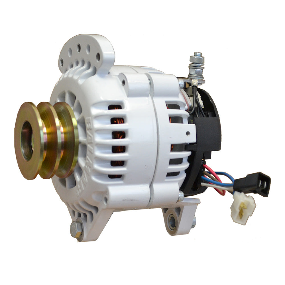 Balmar Alternator 120 Amp 12V 3.15'' Dual Foot Saddle Dual Pulley W/Isolated Ground,WBAUVB000M6CQ6S