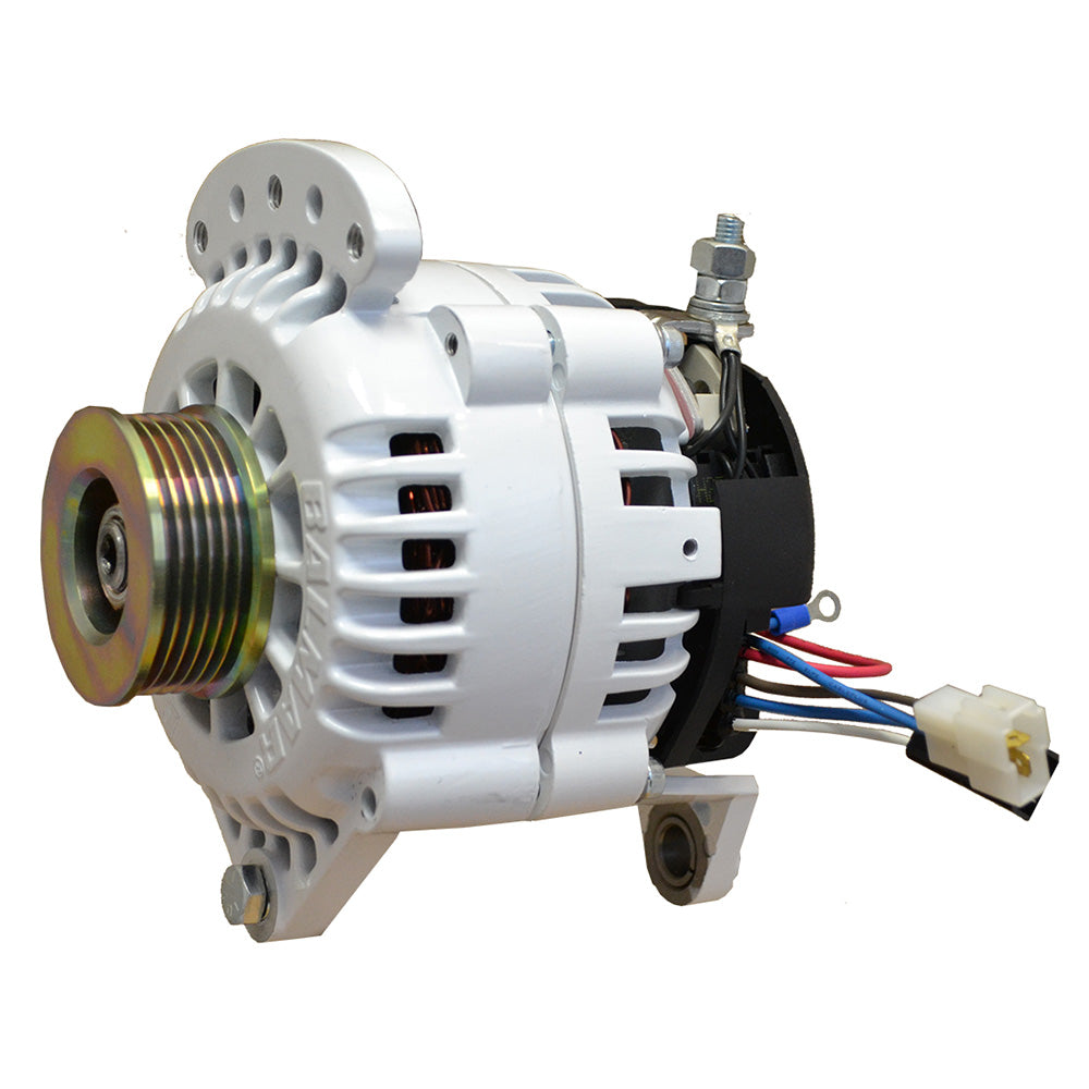 Balmar Alternator 120 Amp 12V 4'' Dual Foot Saddle K6 Pulley W/Isolated Ground,WBAUVB0D7RBCTNG