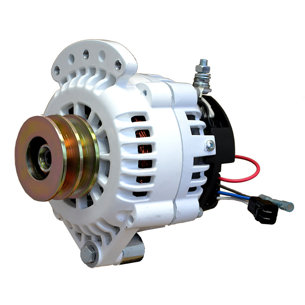 Balmar Alternator 100 Amp 12V 1-2'' Single Foot Spindle Mount Dual Vee Pulley W/Isolated Ground,WBAUVB0BVD8RS2D