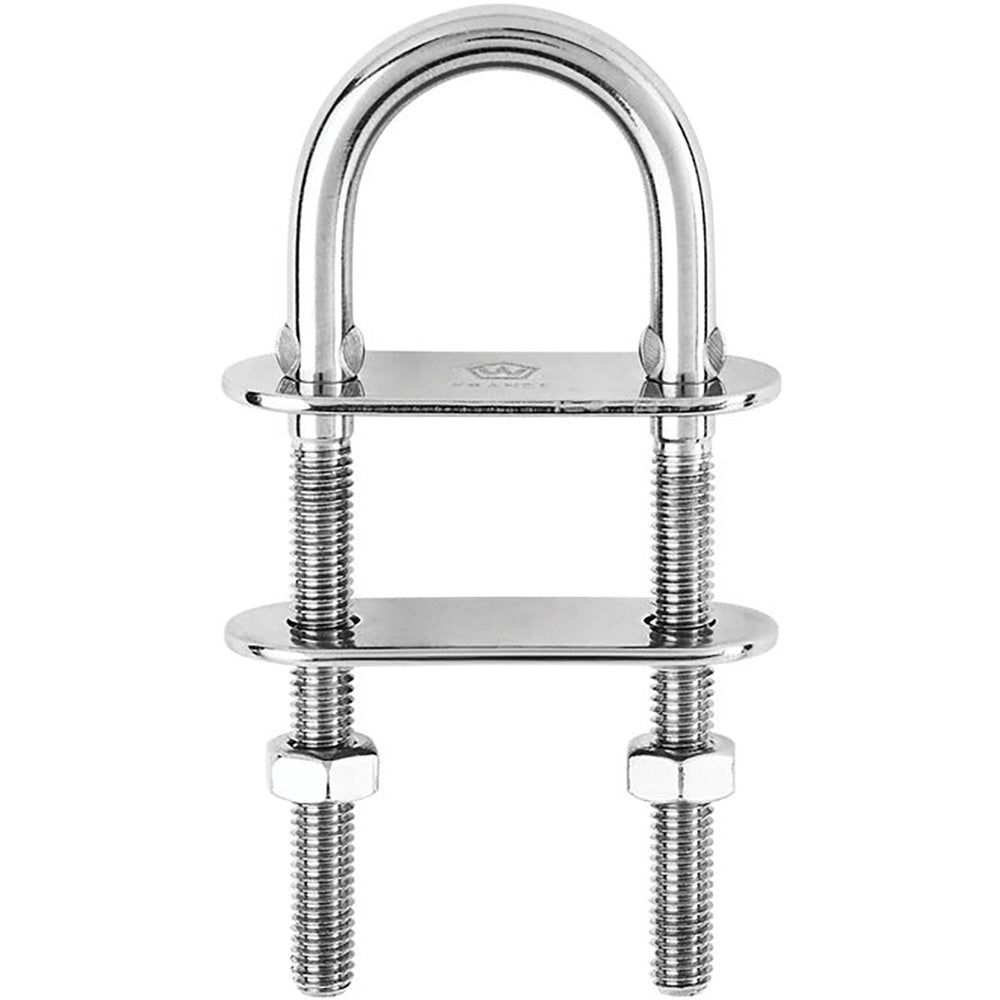 Wichard U-Bolt Pad Eye - 6Mm Diameter - 15/64'' - 90Mm Length - 3-35/64'',WBAUVB08FRQ17R5