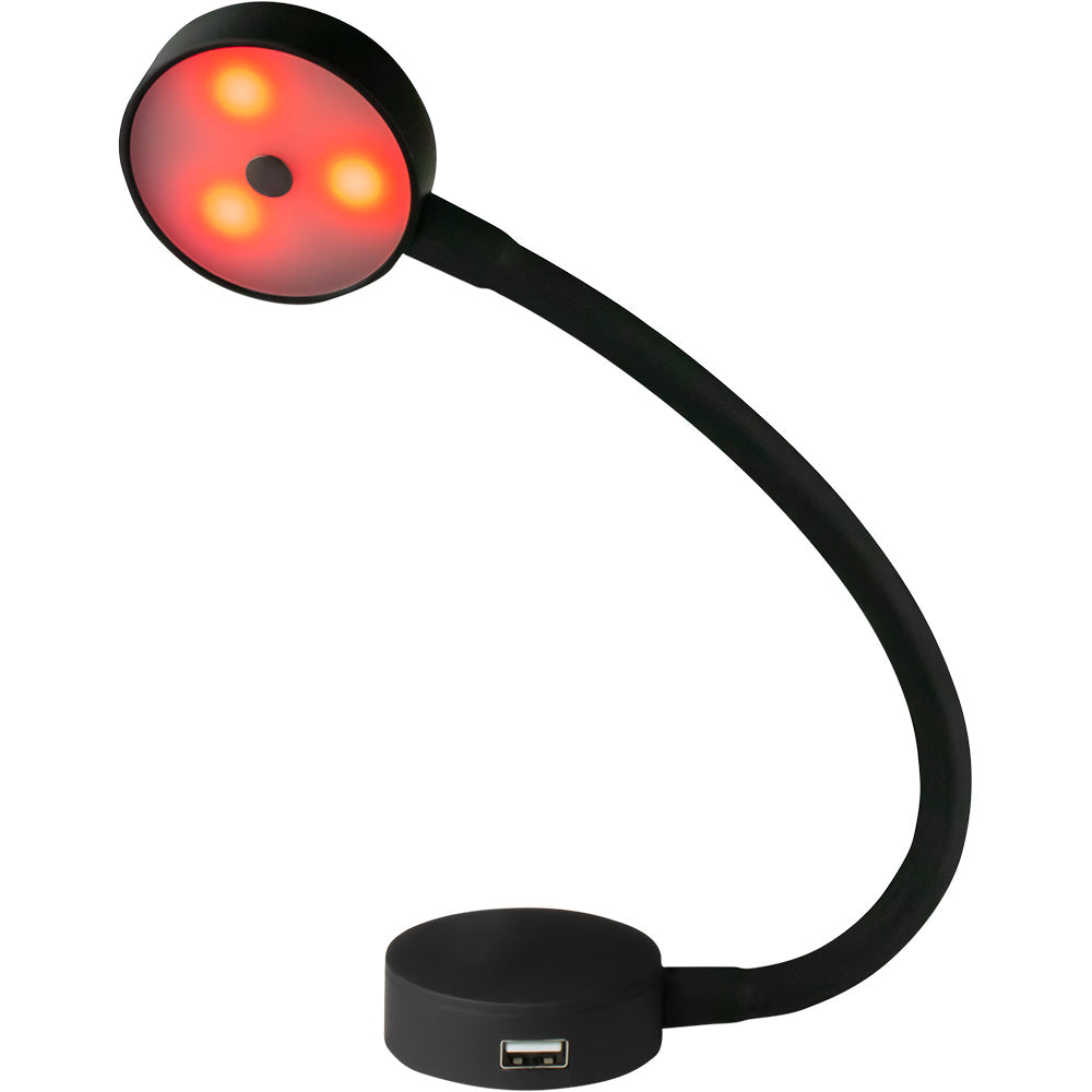 Sea-Dog Led Flex Neck Day/Night Light W/Usb Socket - Red &Amp; White Light,WBHOMB0BTPZW5SD