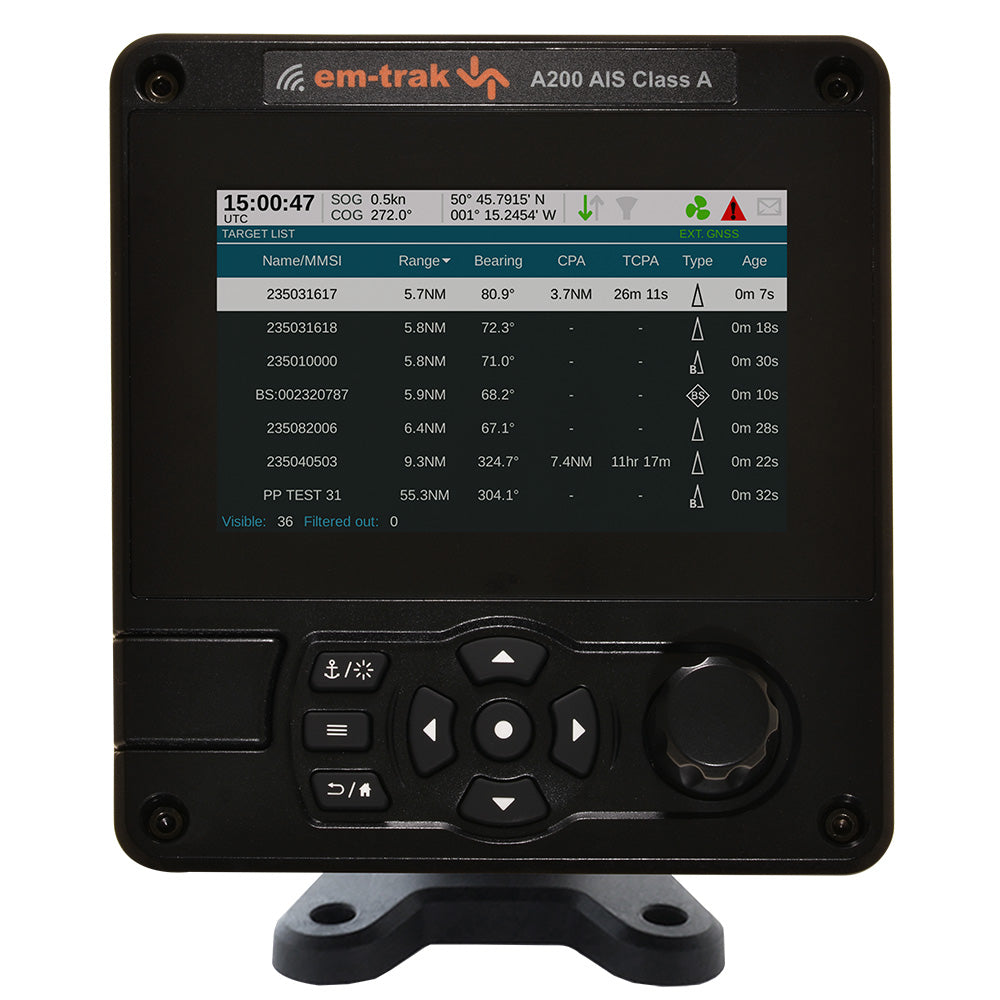 Em-Trak A200 Class A Ais Transceiver,WBEEAB0BS6NBXP9