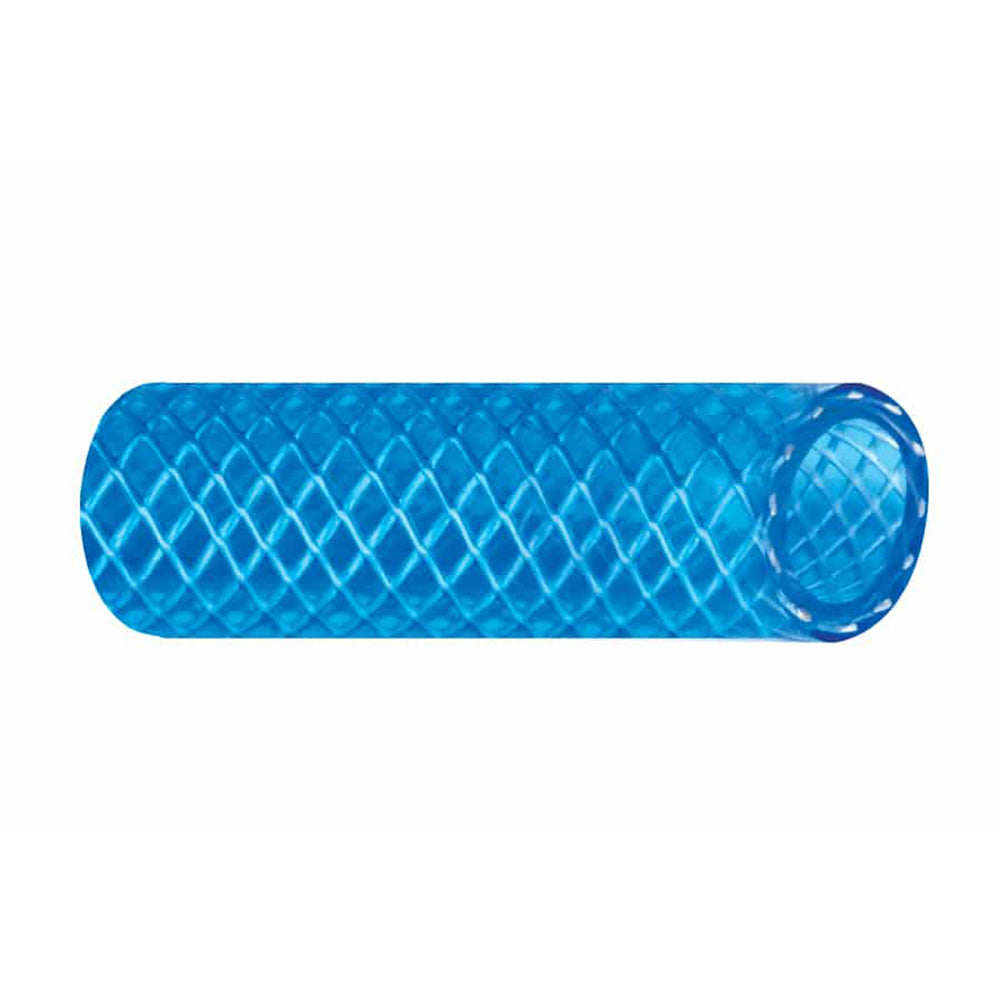 Trident Marine 1/2'' X 50&#39; Boxed Reinforced Pvc (Fda) Cold Water Feed Line Hose - Drinking Water Safe - Translucent Blue,WBHDWA001346693