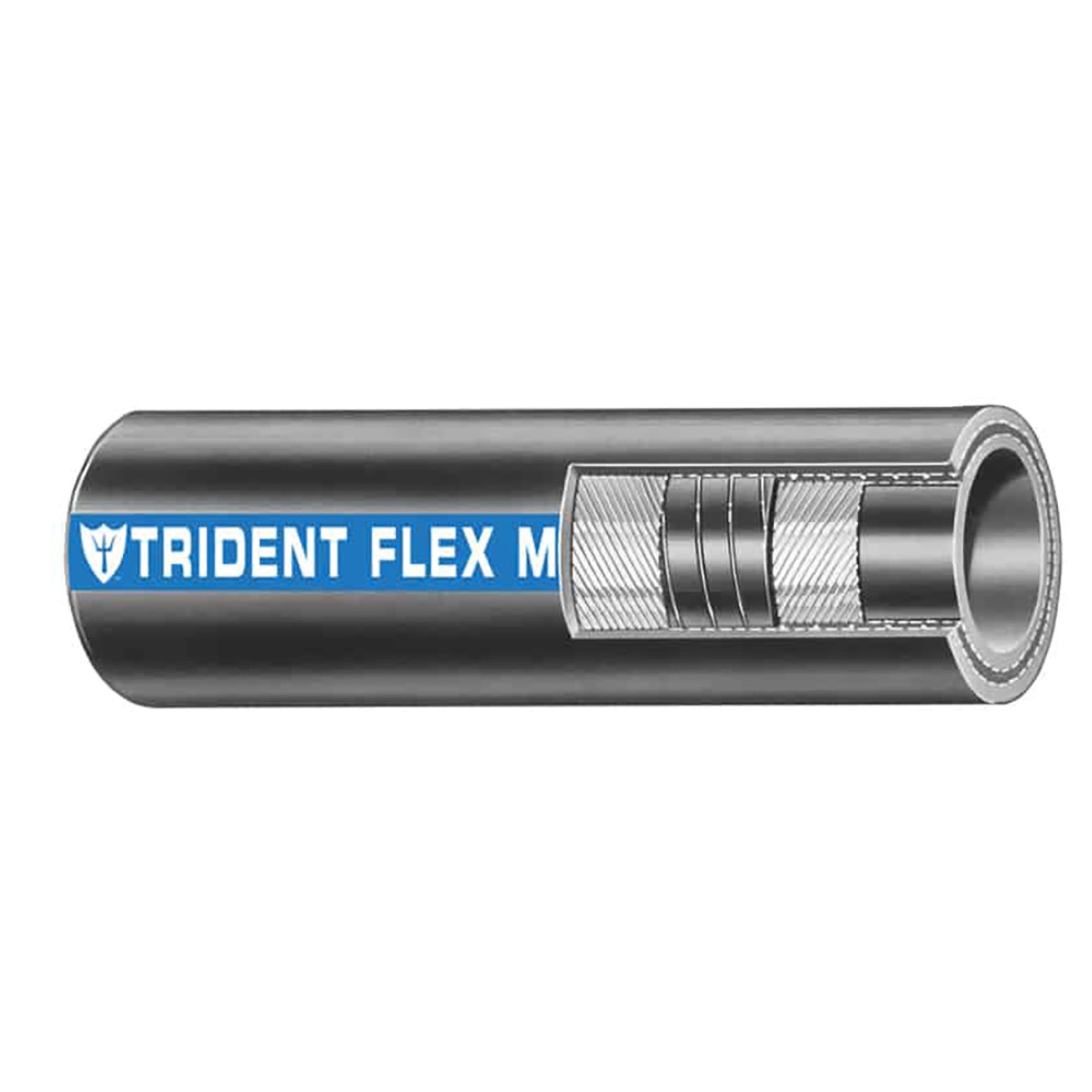 TRIDENT MARINE 1 X 50 COIL HARD WALL WET EXHAUST/WATER