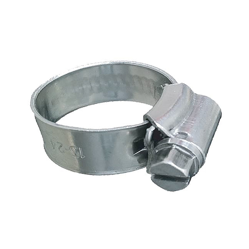 Trident Marine 316 Ss Non-Perforated Worm Gear Hose Clamp - 3/8'' Band - 5/8''&Ndash;15/16'' Clamping Range - 10-Pack - Sae Size,WBAUVB0CWYX7MSC