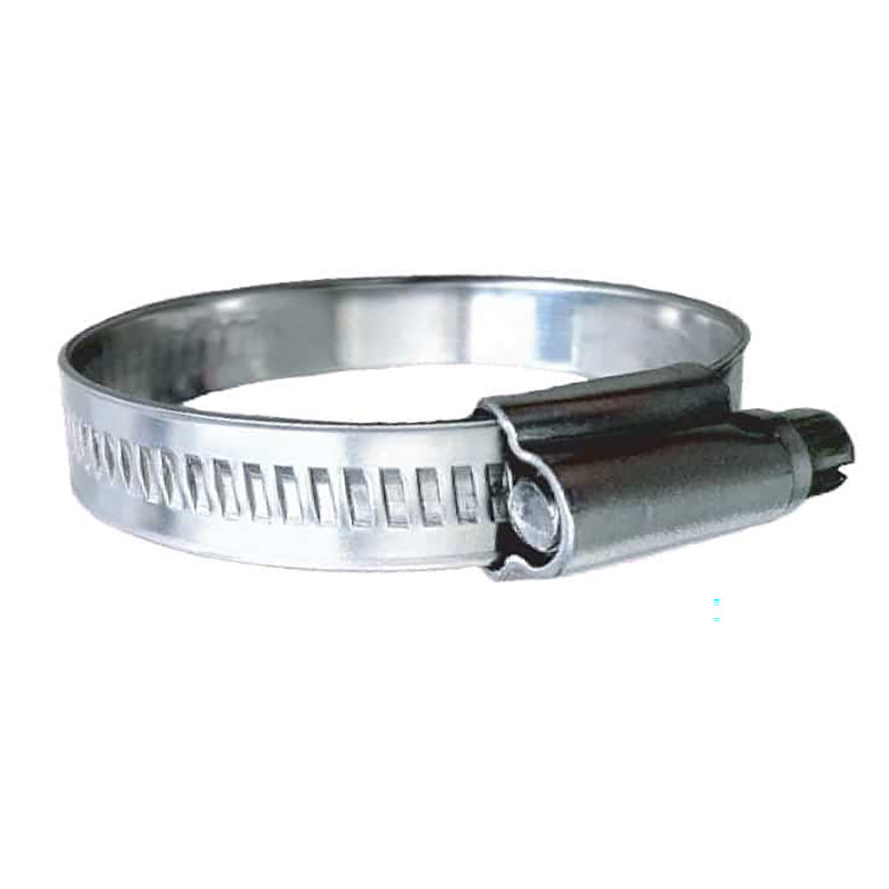 Trident Marine 316 Ss Non-Perforated Worm Gear Hose Clamp - 15/32'' Band - (1-1/2'' - 2'') Clamping Range - 10-Pack - Sae Size 2,WBAUVB0CVZS9PM9