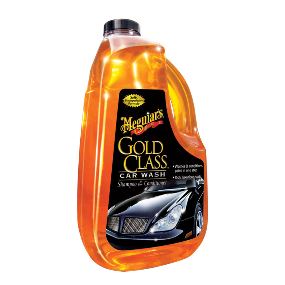Megiuar&#39;S Gold Class&Trade; Car Wash Shampoo &Amp; Conditioner - 64 Oz. - Liquid,WBAUVA001346713
