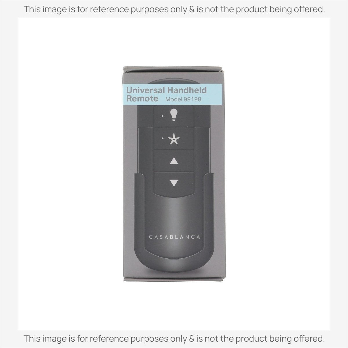 Anderic Substitute Kit for Casablanca 99198 / IN2TX50 4-Speed Ceiling Fan Remote Control - K6266-08 [63T-AC83T-KIT]