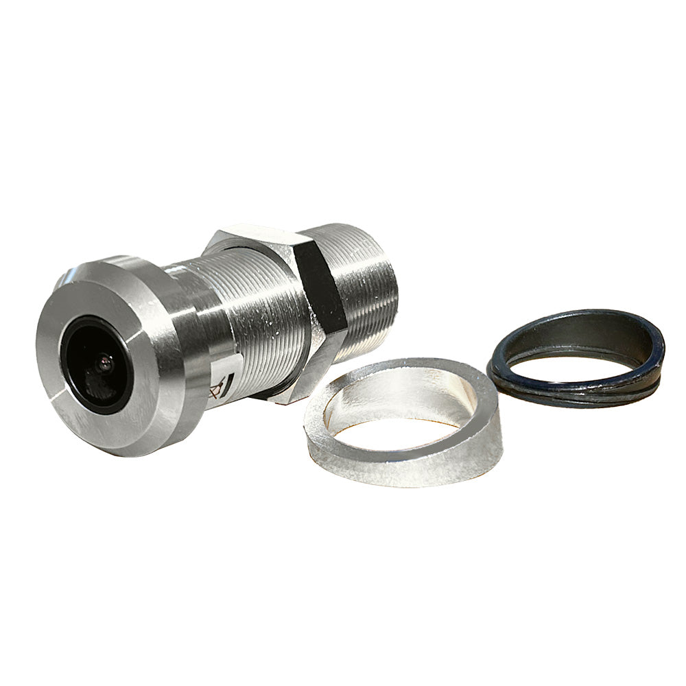 Iris Mini Flush Mount Hi-Resolution Through-Hull Camera - Cvbs, Tvi, Cvi, &Amp; Ahd,WBCAMB0CWYWCJFN