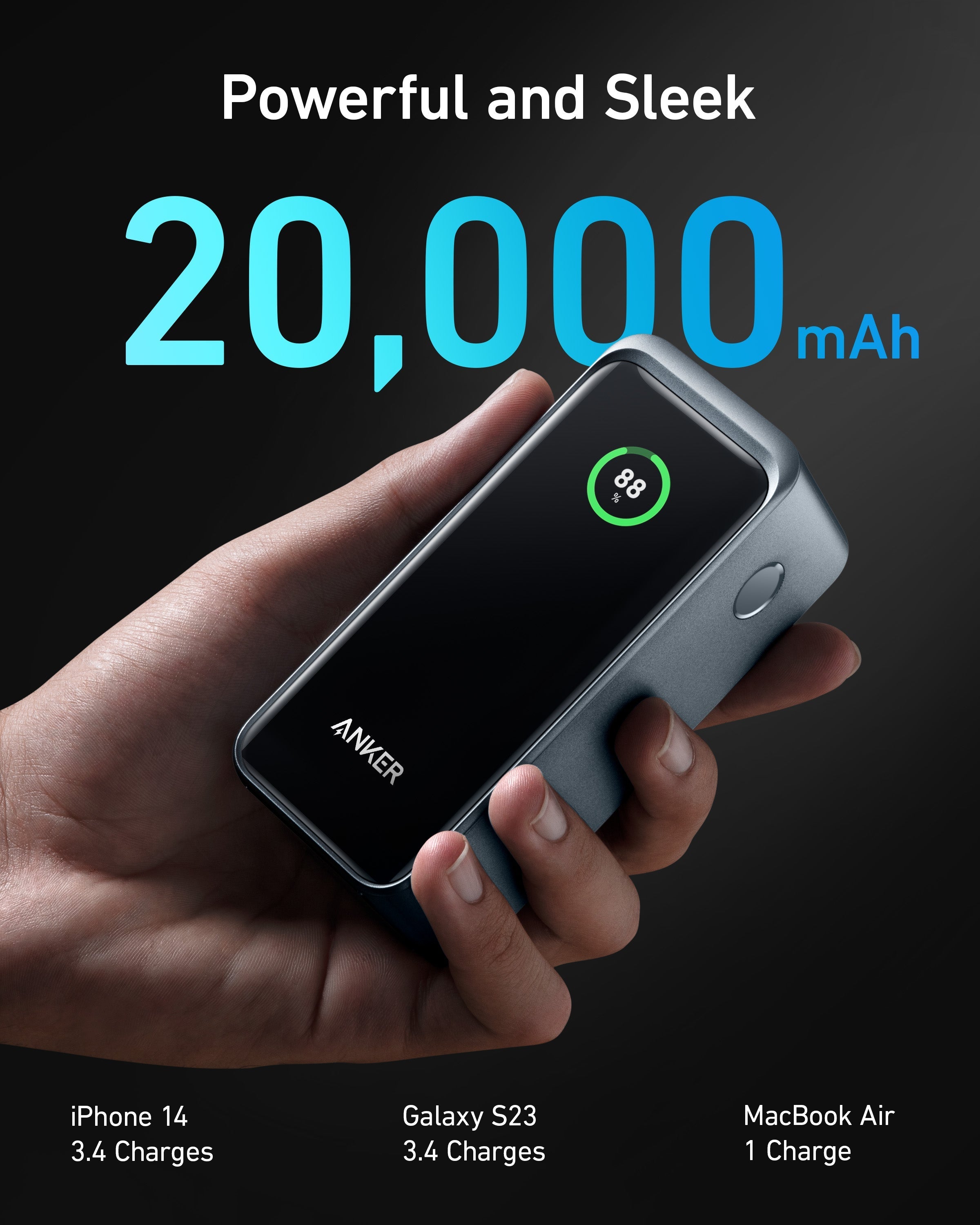 Anker Prime Power Bank (20K, 200W)