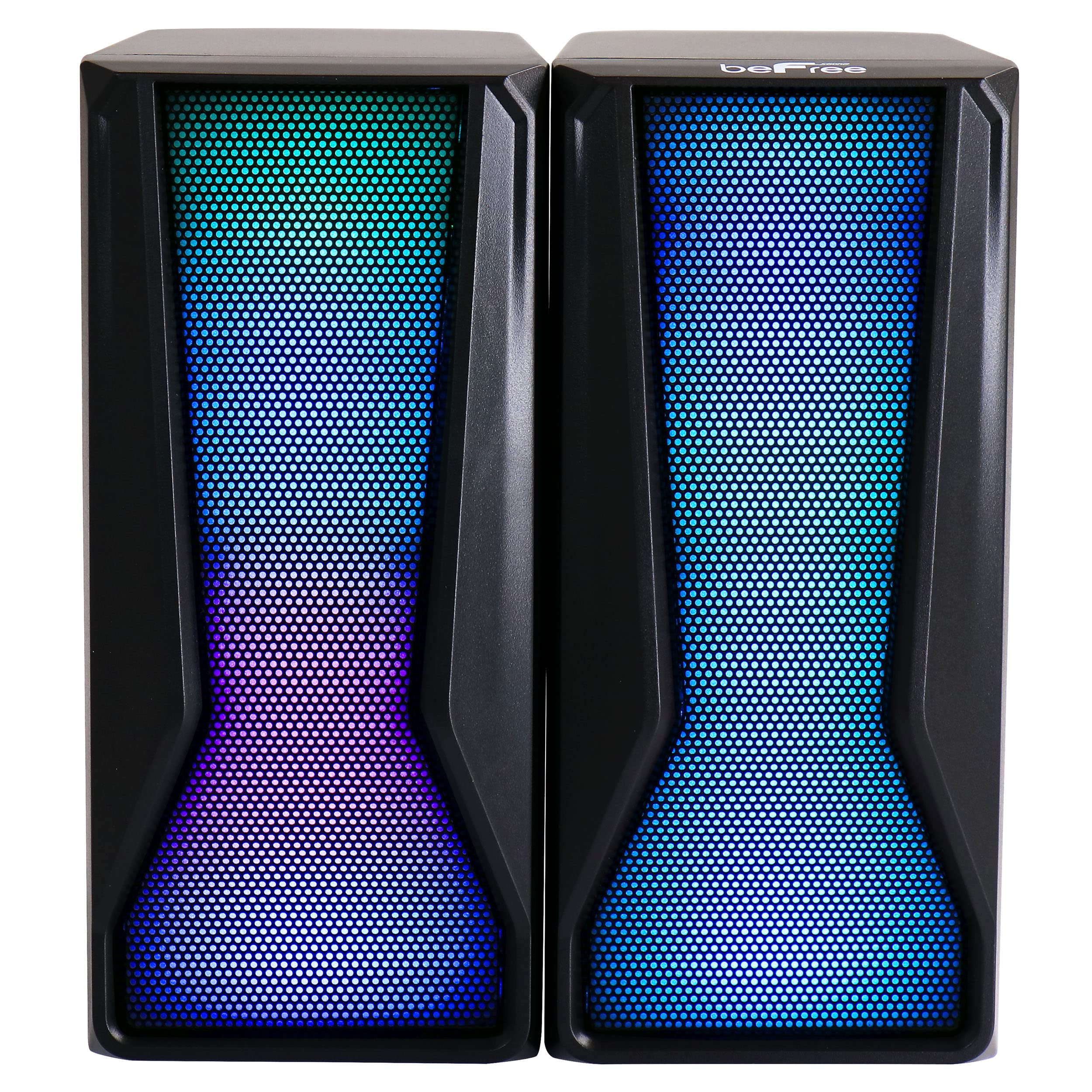 Befree Sound Color Led Dual Gaming Speakers