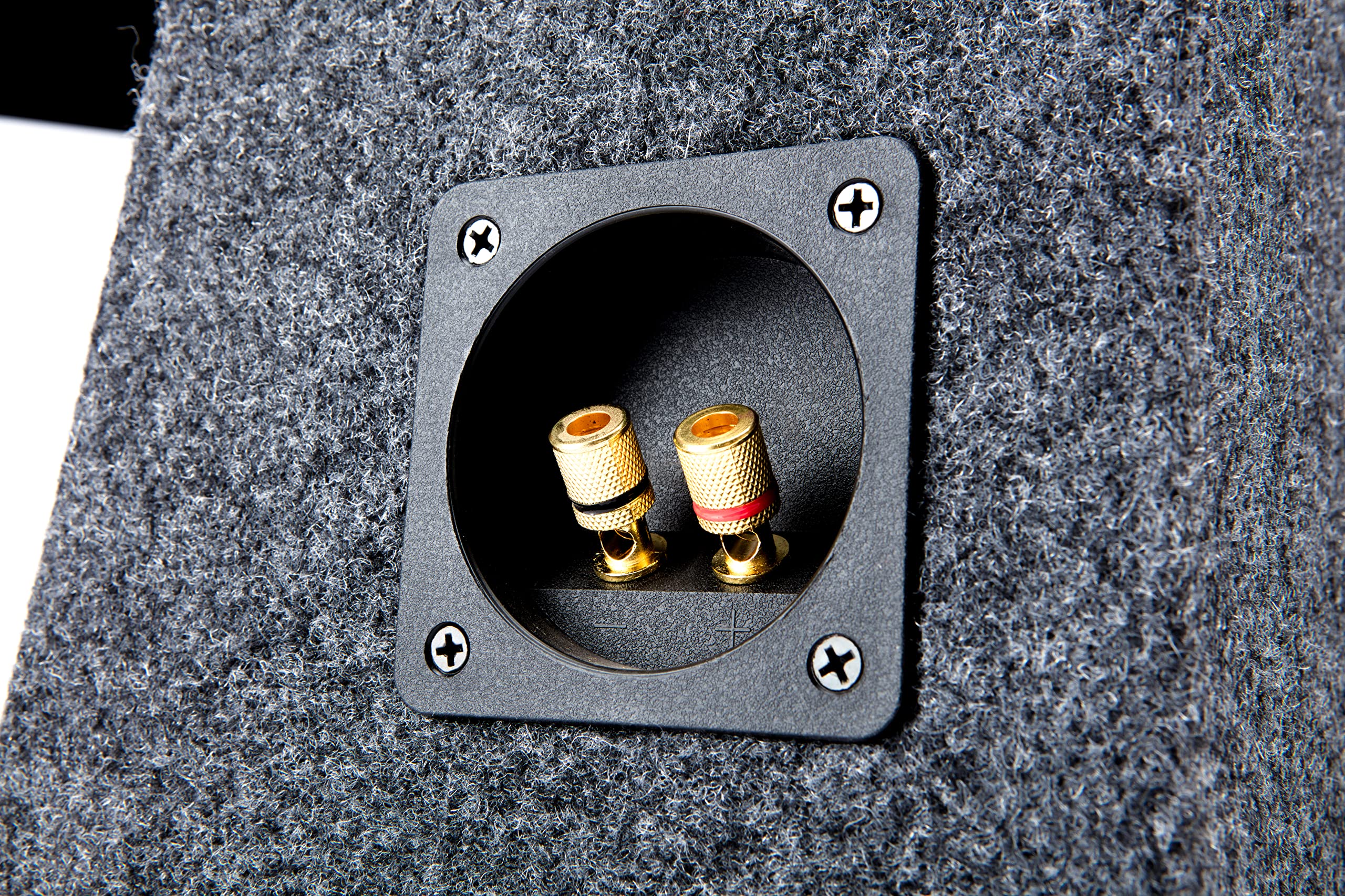 American Sound Connection Single 10'' Subwoofer Regular Standard Cab Truck Sub Box Enclosure 5/8'' Mdf