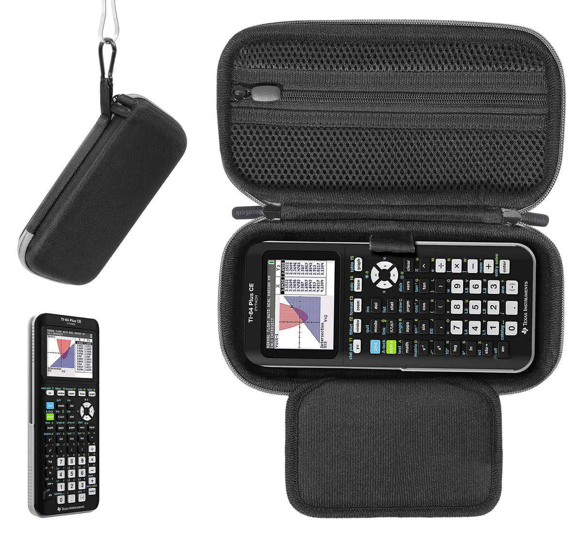 Casesack Graphing Calculator Case For Texas Instruments Ti84 Plus, Ti84, Ti83, Ti89, Ti Nspire Cxii/Ti Nspire Cx Cas/Ti Nspire C