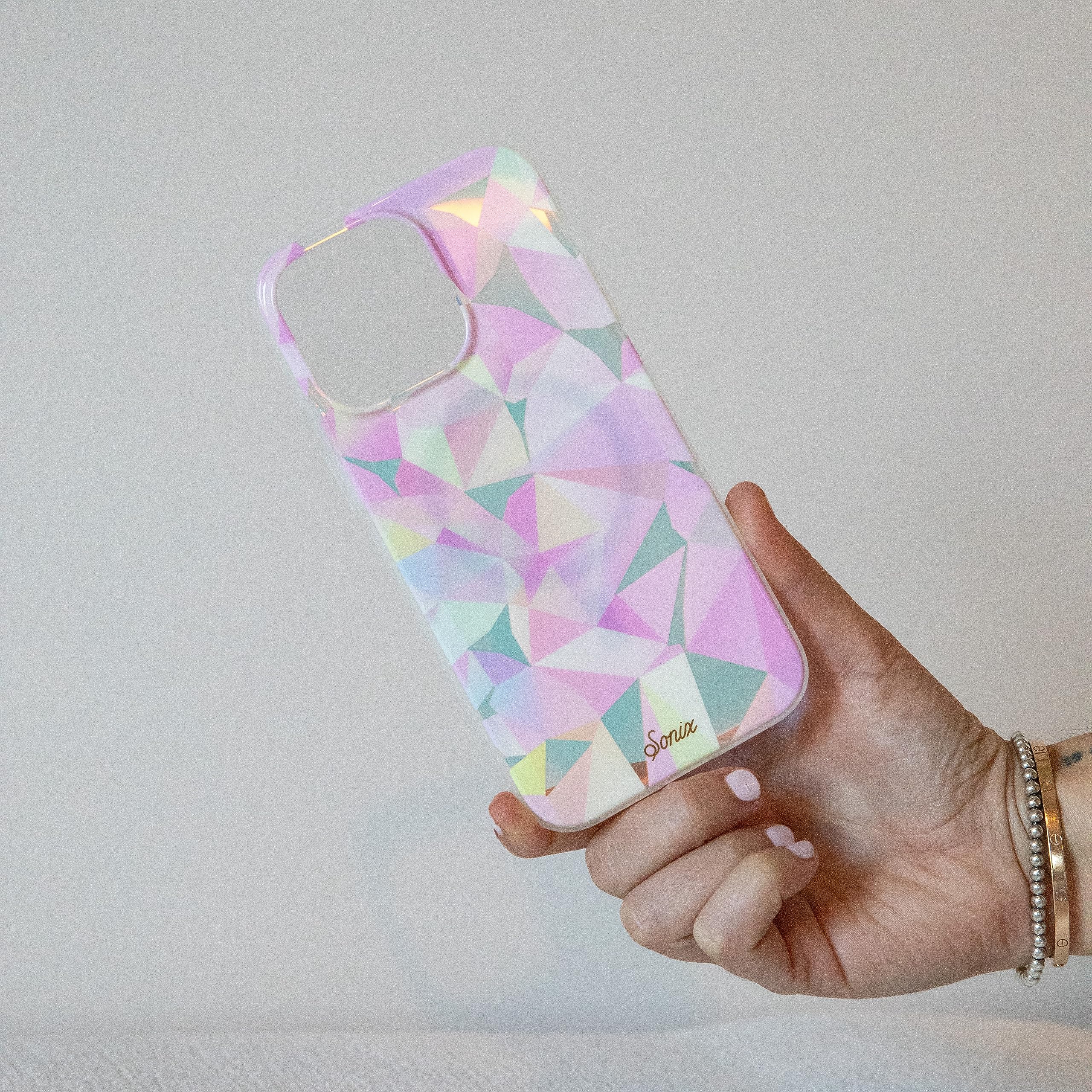 Sonix Case For Iphone 15 Plus, Iphone 14 Plus | Compatible With Magsafe | 10Ft Drop Tested | Glam Prismatic
