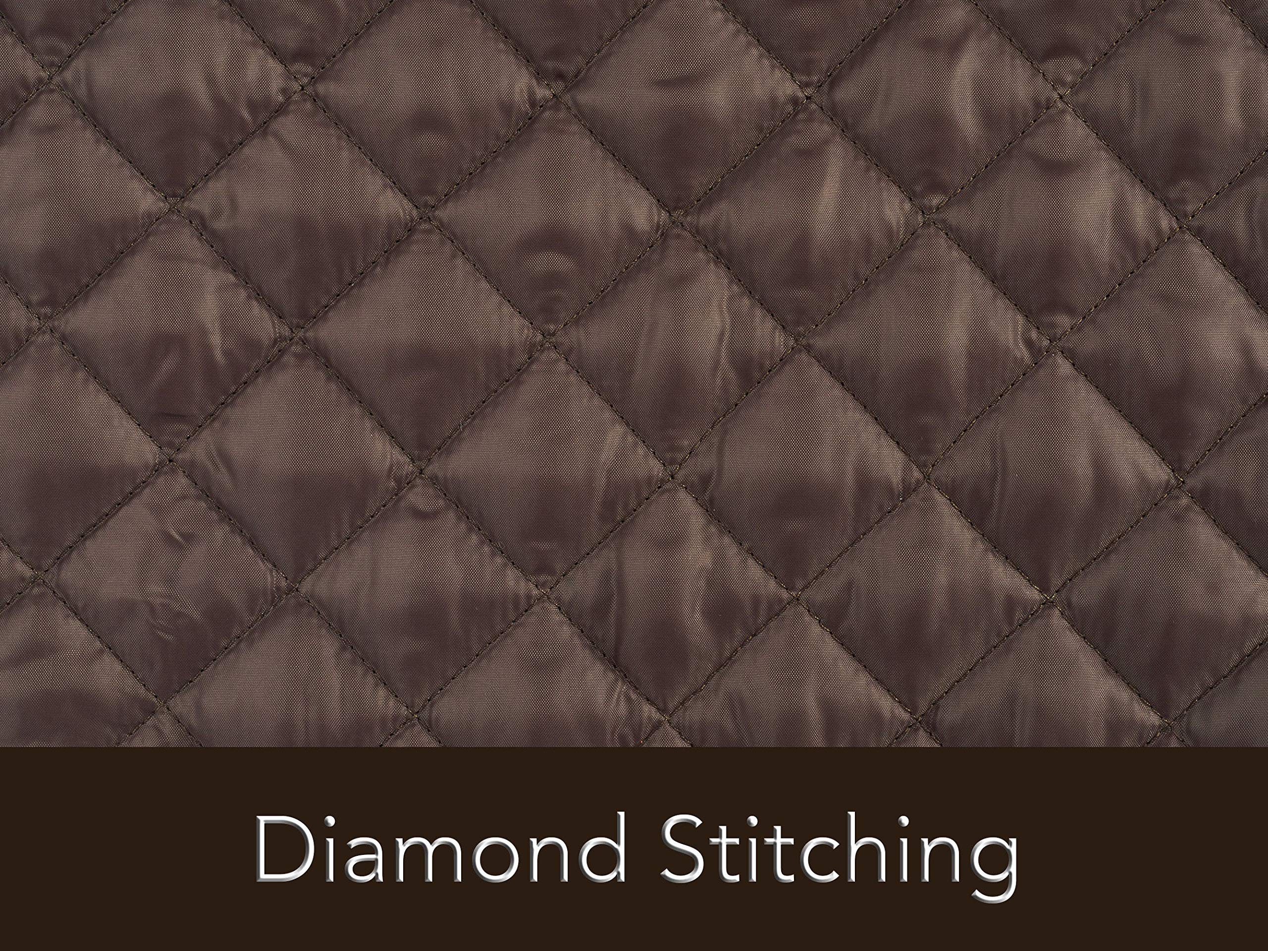 Covermates Keepsakes   Rectangular Appliance Cover   Dust Protection   Stain Resistant   Washable   Appliance Cover Bronze