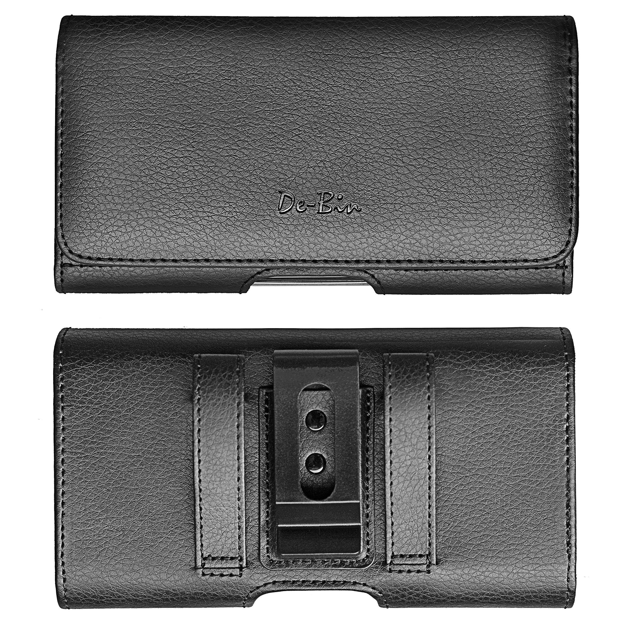 De Bin Cell Phone Holster Designed For Iphone Se (2020) Belt Case With Belt Clip, Premium Iphone 8 Belt Holster Pouch Carrying H