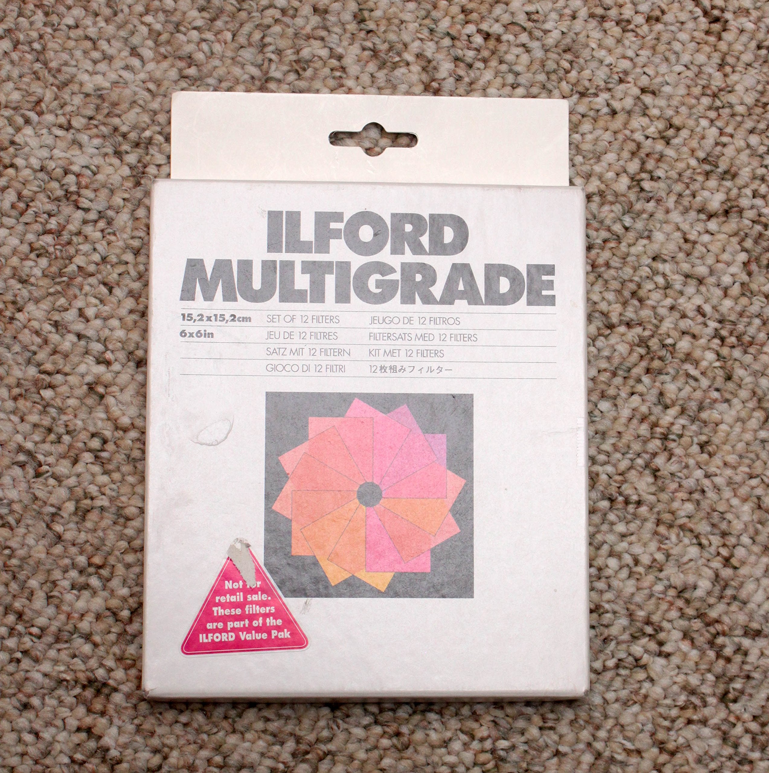 Ilford Mg Filters 6 X 6 Inches (1762640)