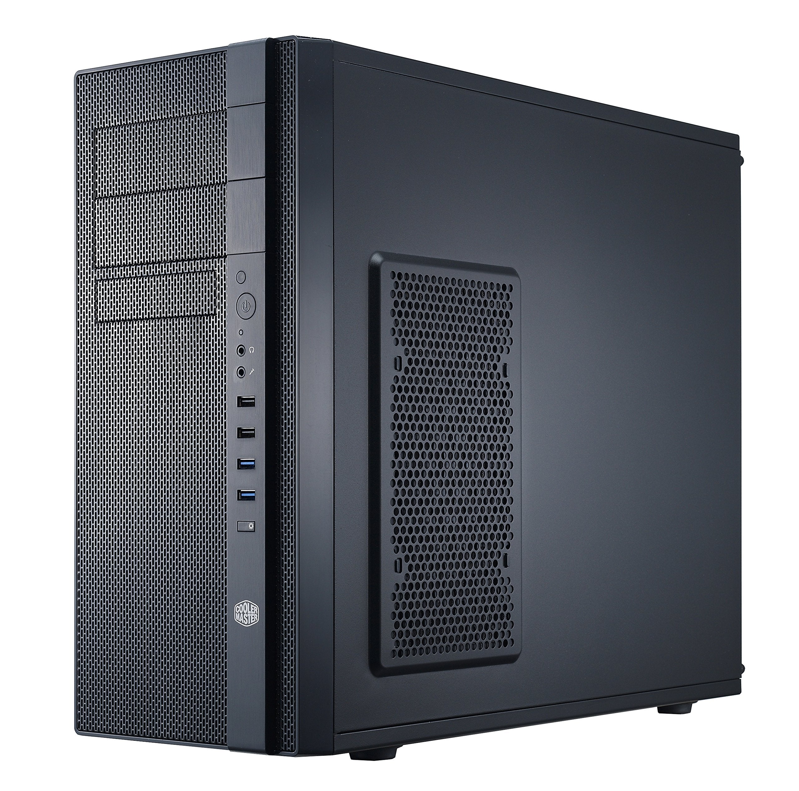 Cooler Master N400 Nse 400 Kkn2 Mid Tower Fully Meshed Front Panel Computer Case (Midnight Black)